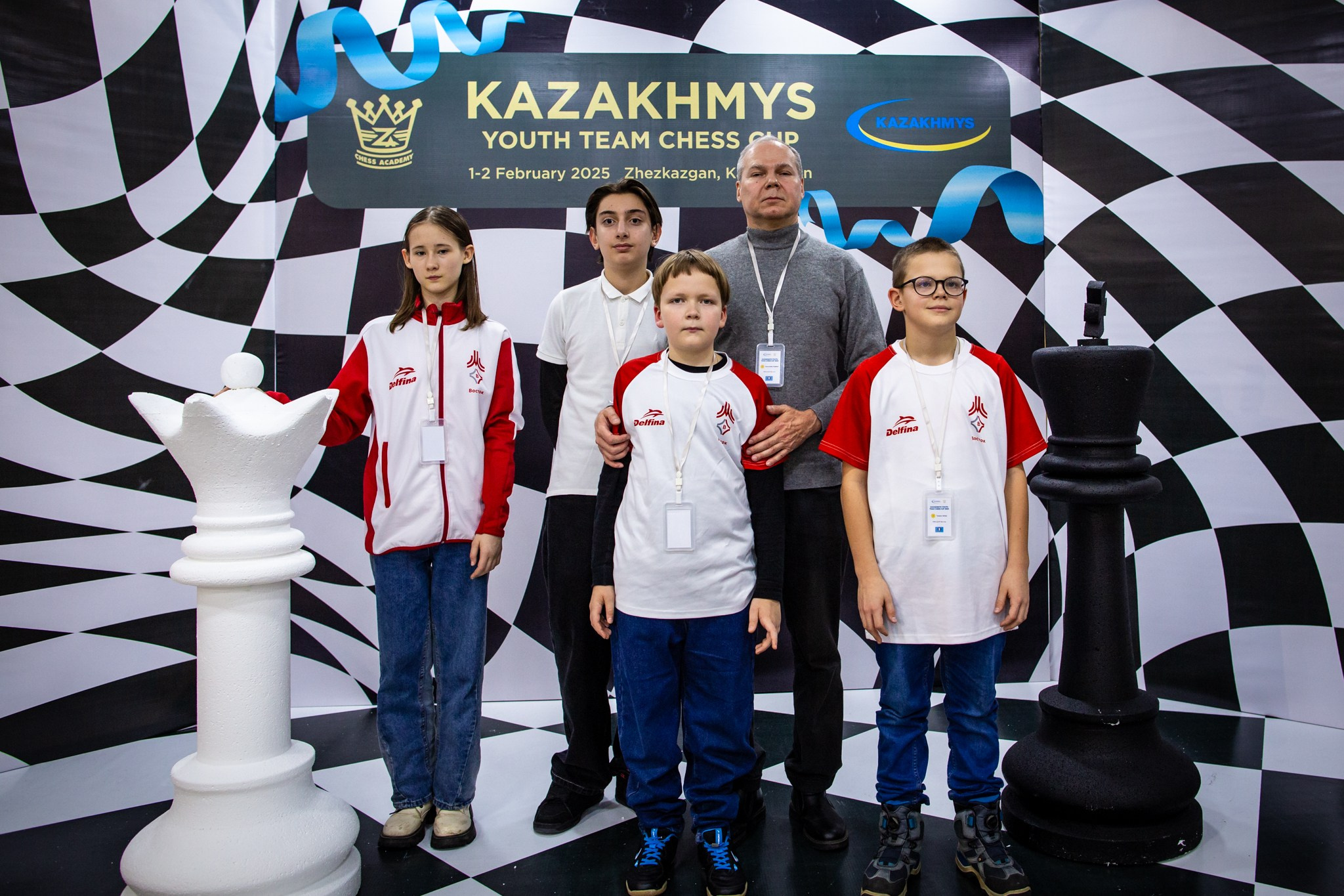 2025.02.02 KAZAKHMYS Youth Team Chess CUP 2025 — Day2_Teams. Фотограф Анна Штурман (репортажная съёмка любых событий и мероприятий) Anna Shtourman photographer