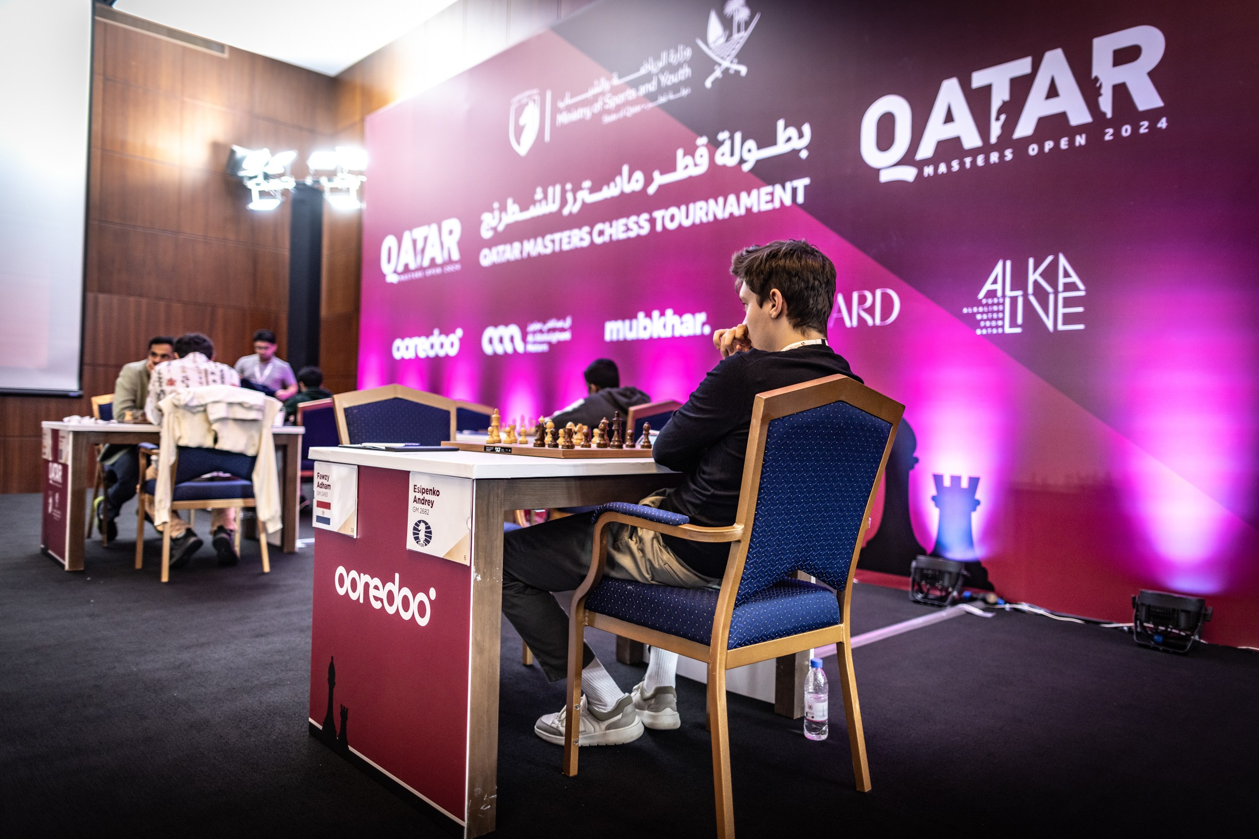 2024.12.04 Qatar Masters Open 2024 — Round2. Фотограф Анна Штурман (репортажная съёмка любых событий и мероприятий) Anna Shtourman photographer