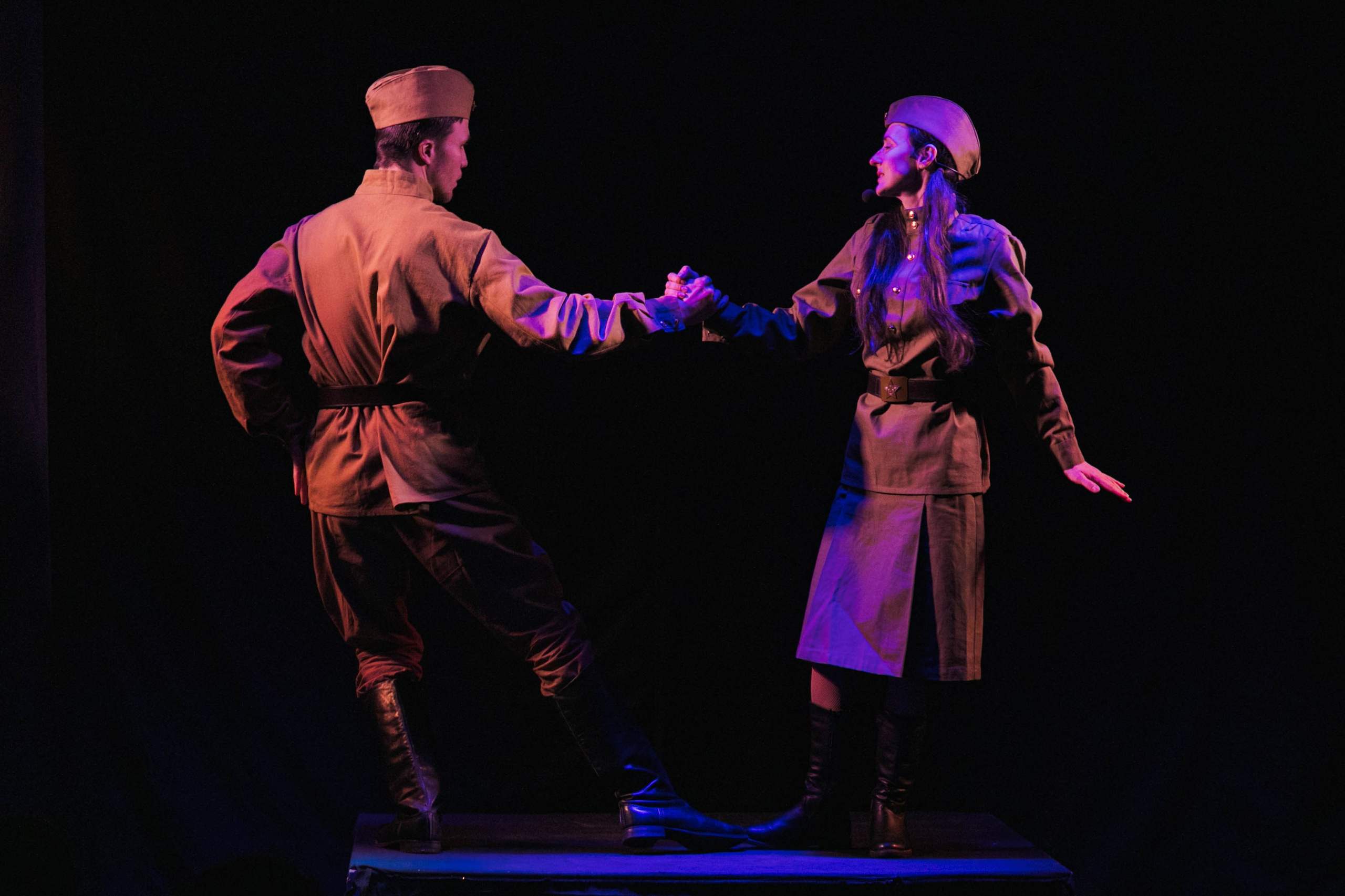 Спектакль "У войны не женское лицо" НМДТ "Образ", 2024 г. Фотограф: Адмакина Дарья