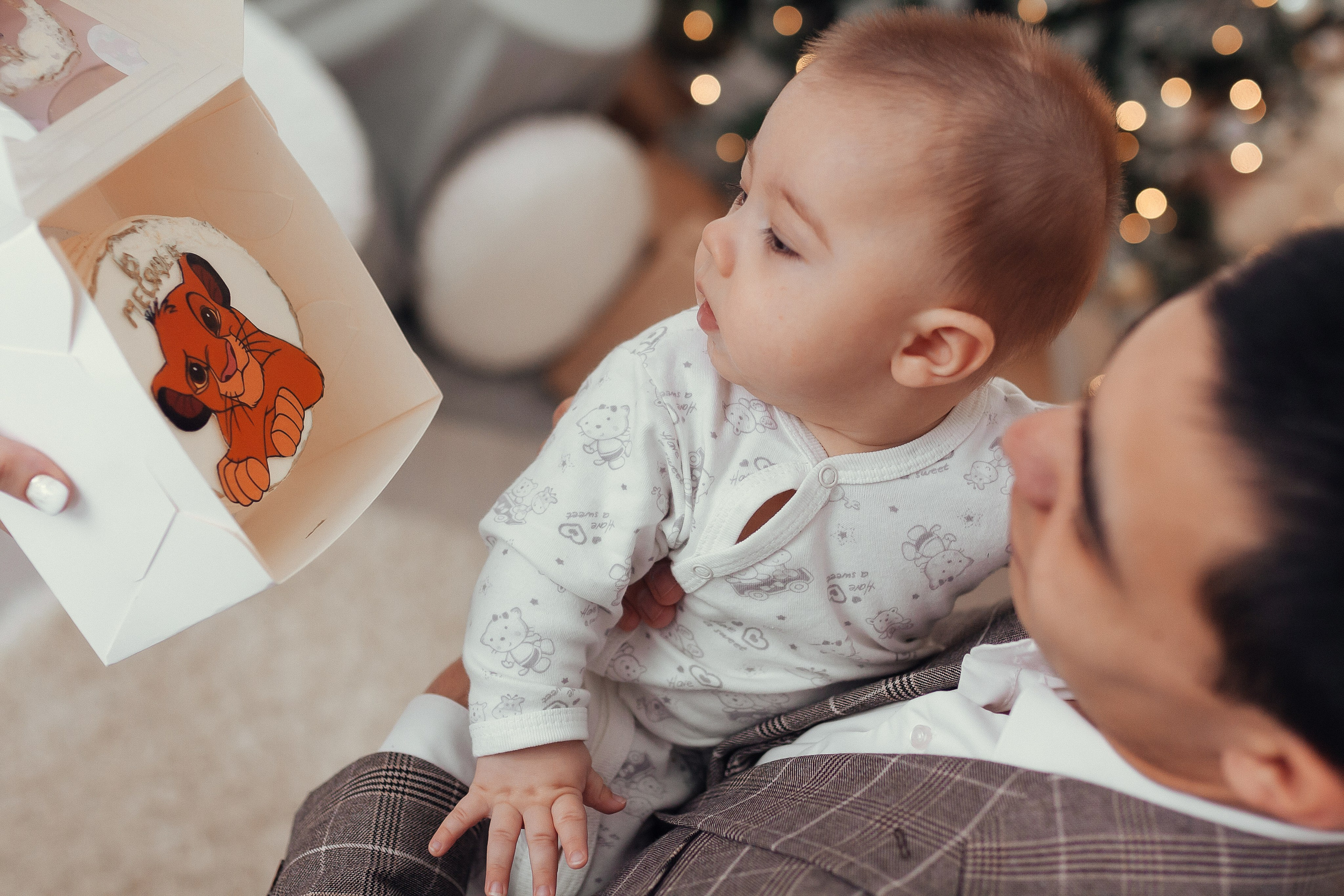 Зиля с семьей. Новогодняя фотосессия в студии. Профессиональный фотограф, Москва |Видное Елена Елизарова
