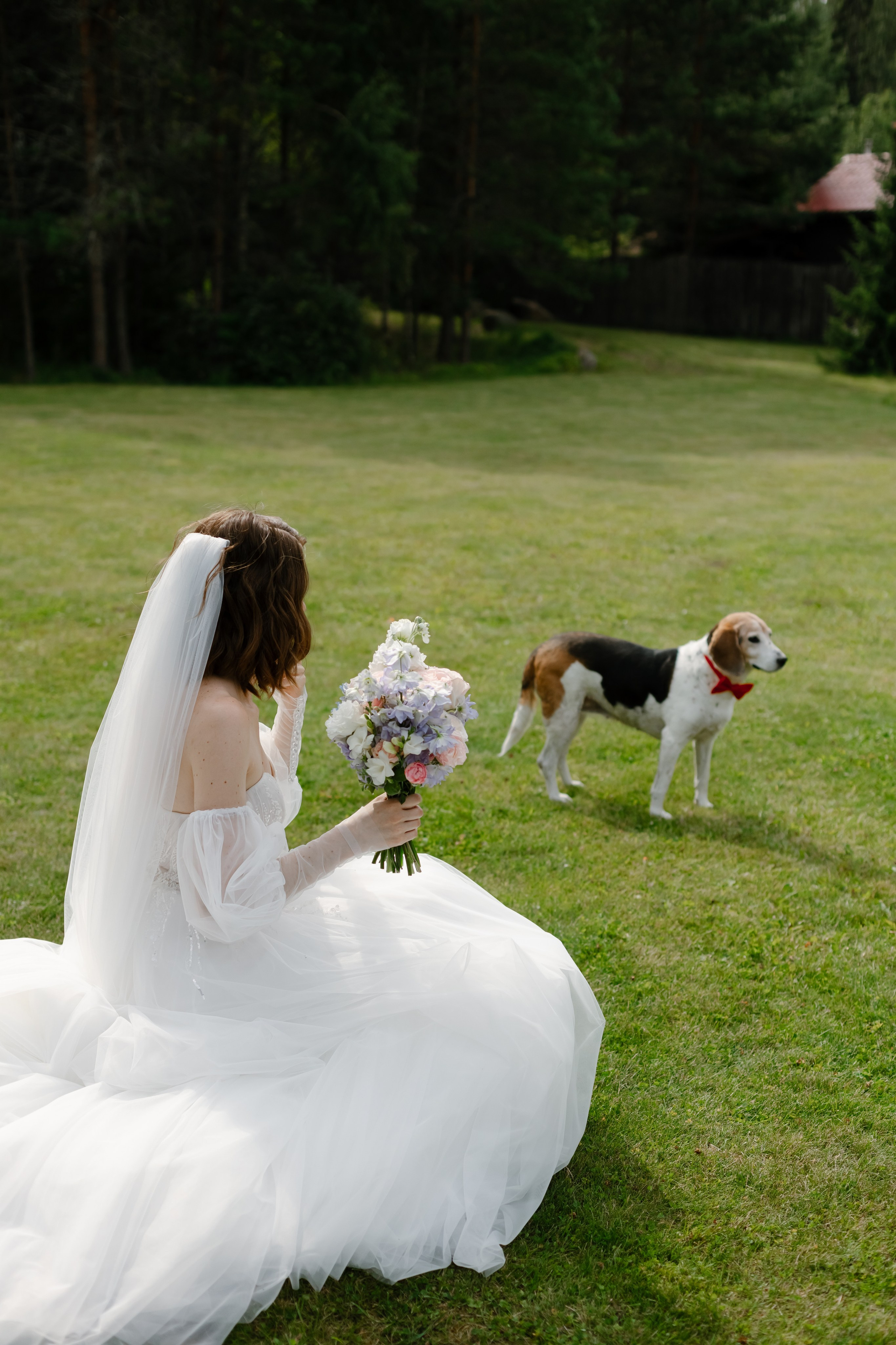 Букетик черники. Майя Алиева Свадебный фотограф в Санкт-Петербурге