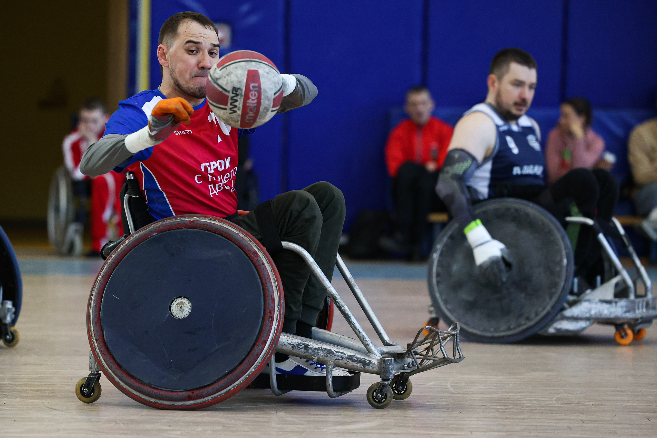 ЧР регби на колясках. Профессиональный спортивный фотограф в Санкт-Петербурге