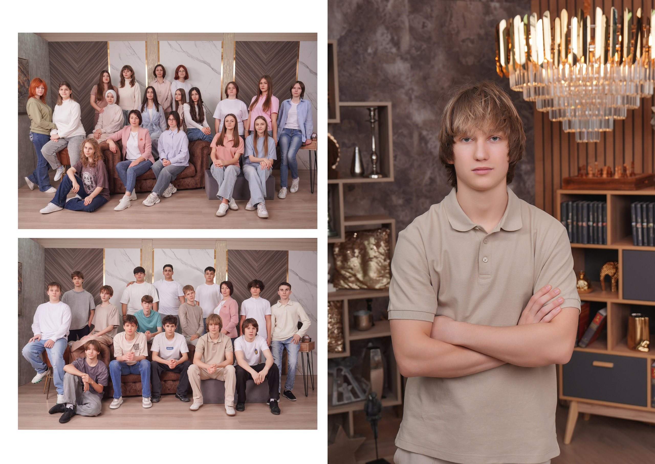 ШКОЛА 105 9 В. Красивый выпускной альбом в Краснодаре