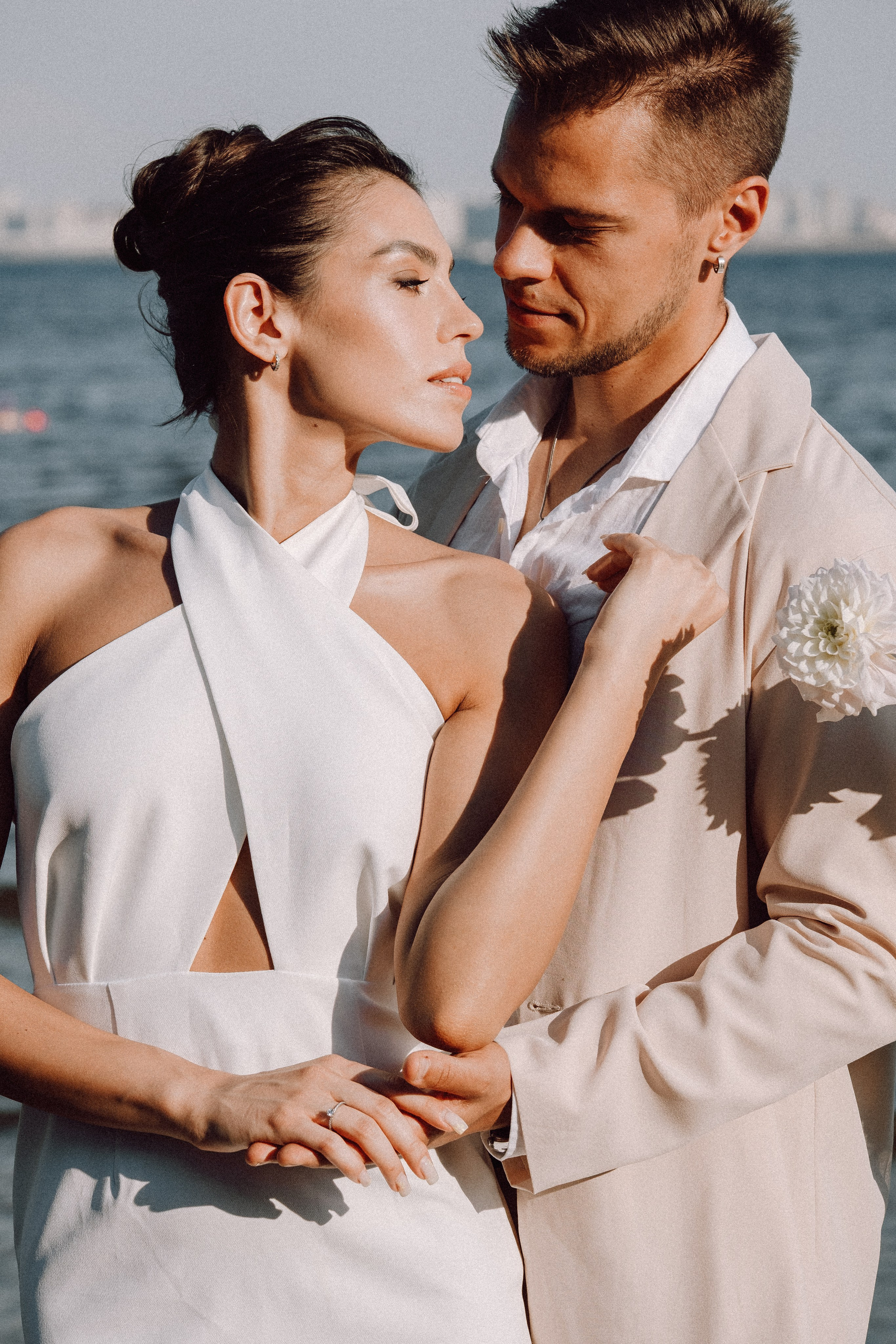 СВАДЕБНАЯ ФОТОСЕССИЯ ВЫЕЗДНОЙ ЦЕРЕМОНИИ (ФИНСКИЙ ЗАЛИВ). Профессиональный фотограф, Санкт-Петербург — Виктория Богомолова