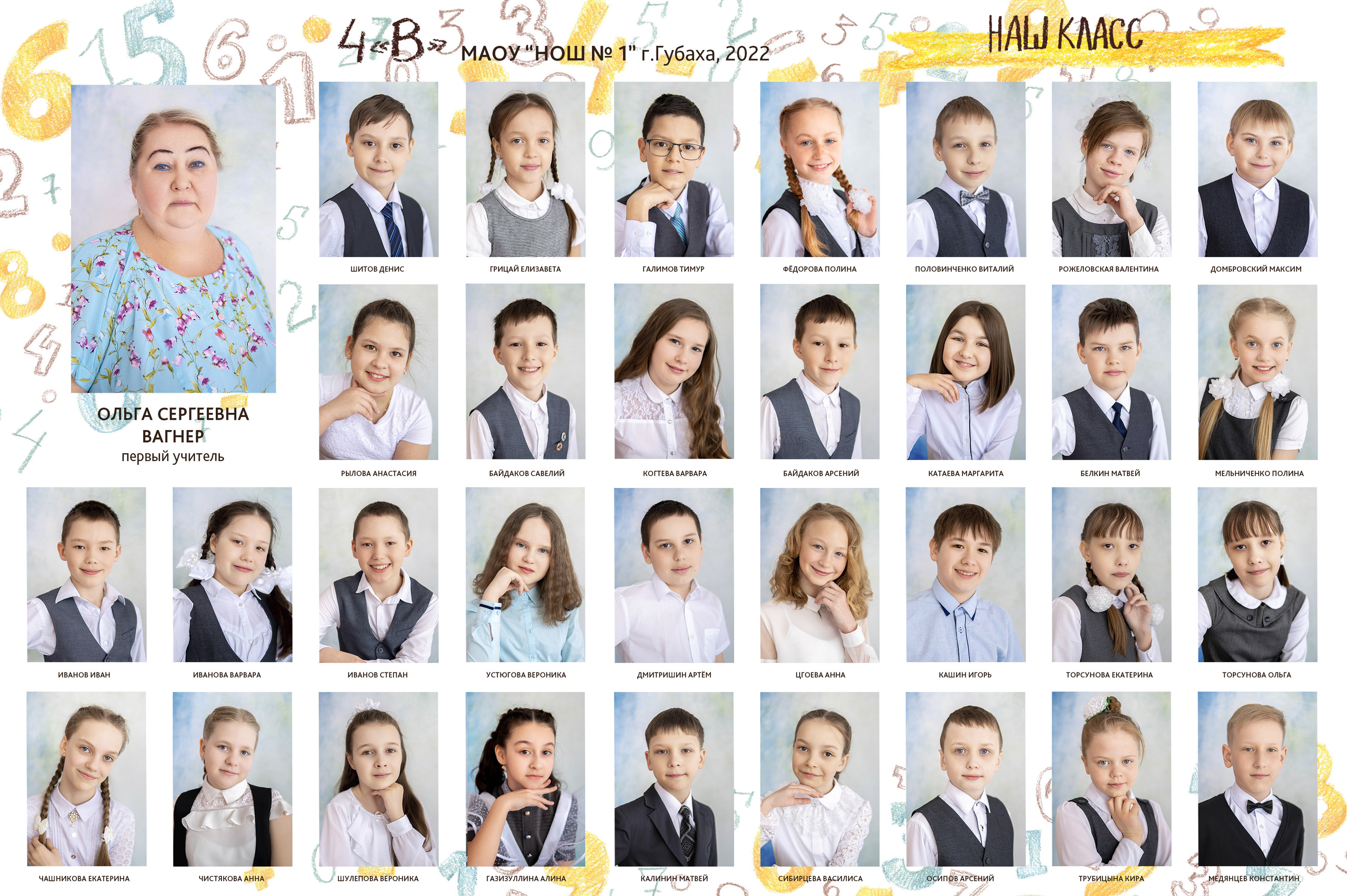 Общая фотография и виньетка. Фотограф Губаха Рависа Муллахметова