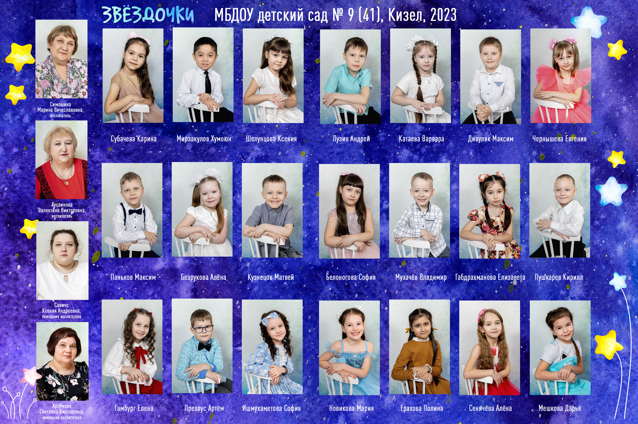 Общая фотография и виньетка. Фотограф Губаха Рависа Муллахметова