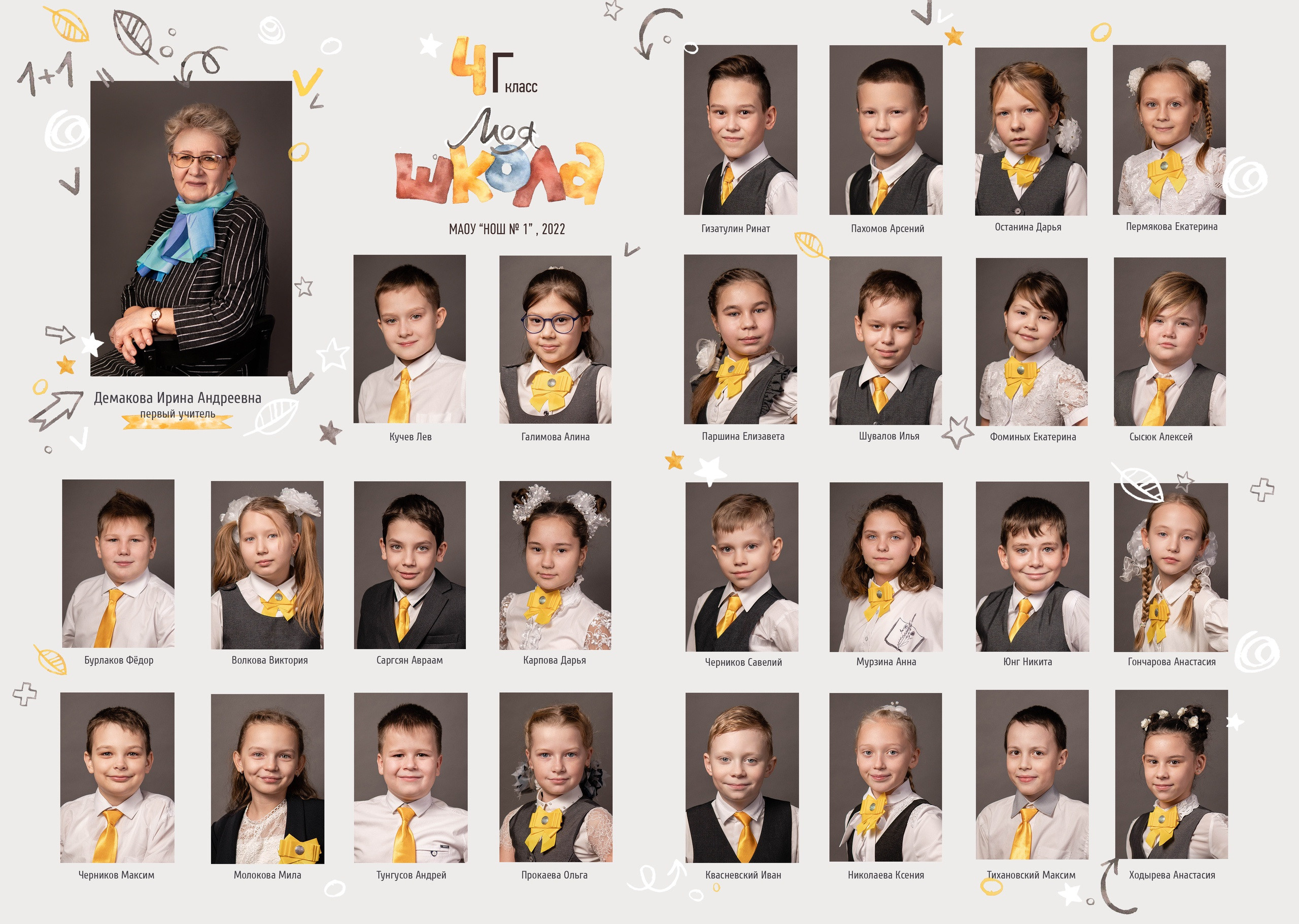 Общая фотография и виньетка. Фотограф Губаха Рависа Муллахметова