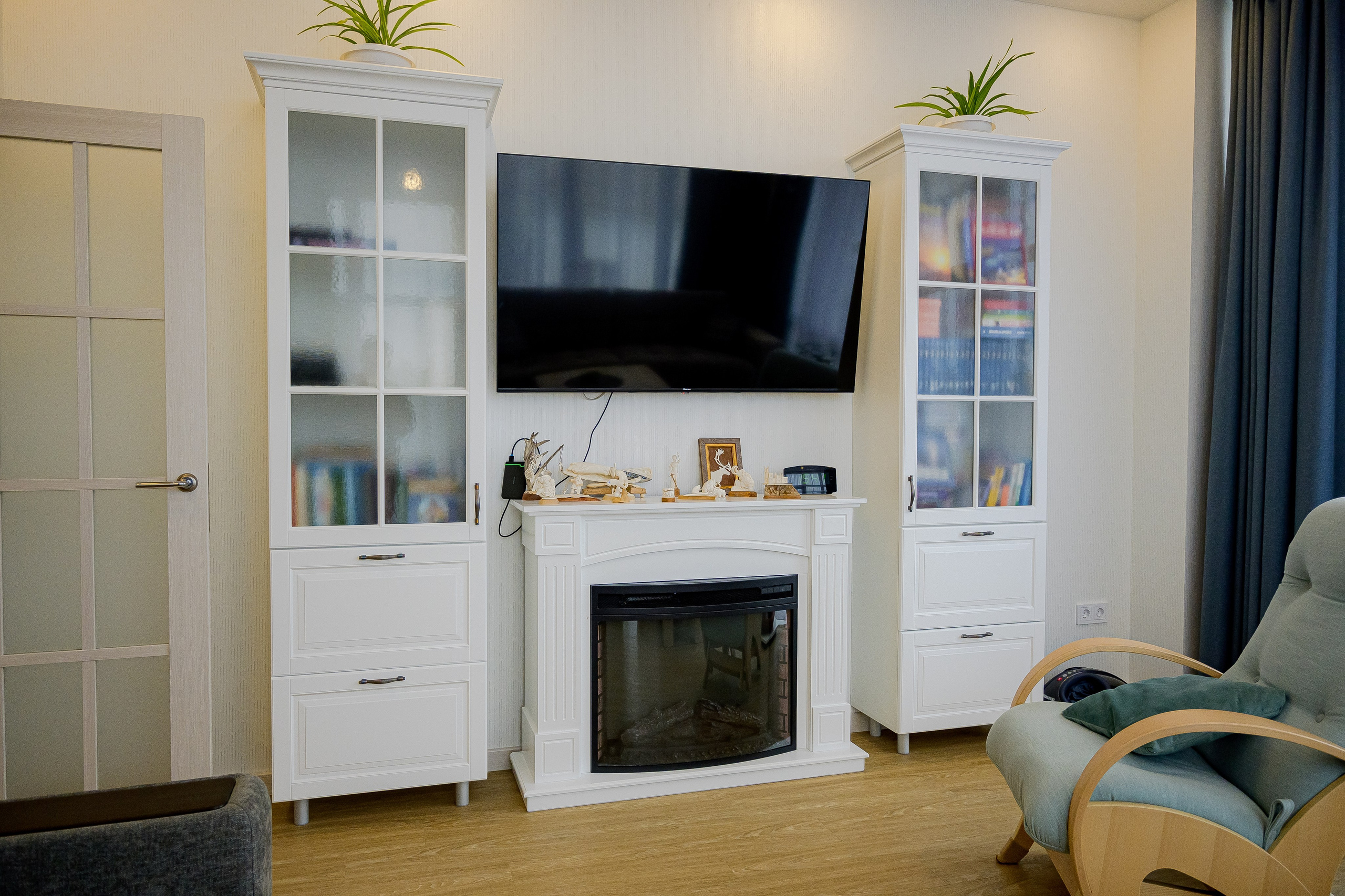 The apartment is 98 m2. Fotograf Dmitrii Donets