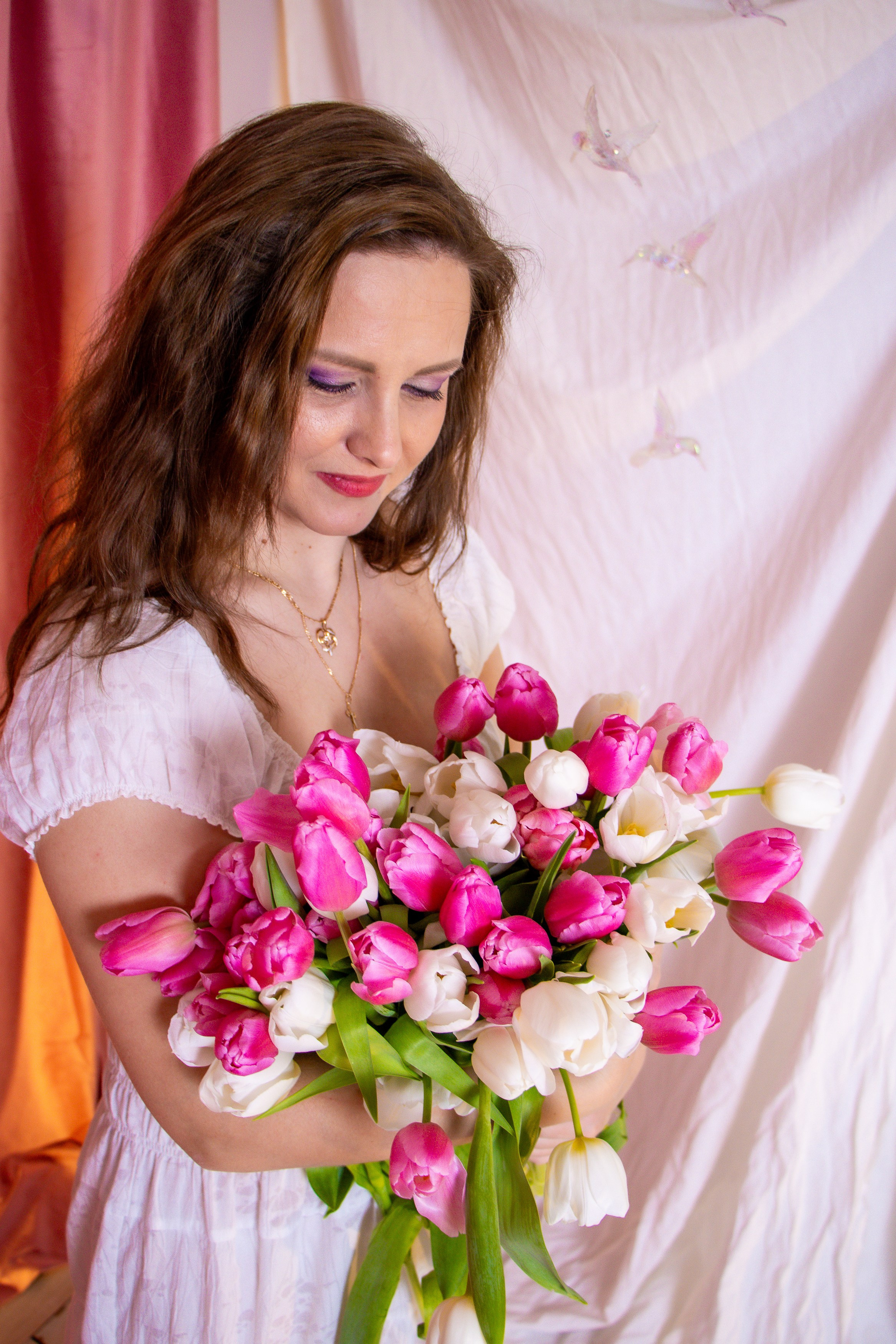 Семейная с тюльпанами. Фотограф Татьяна Матрос