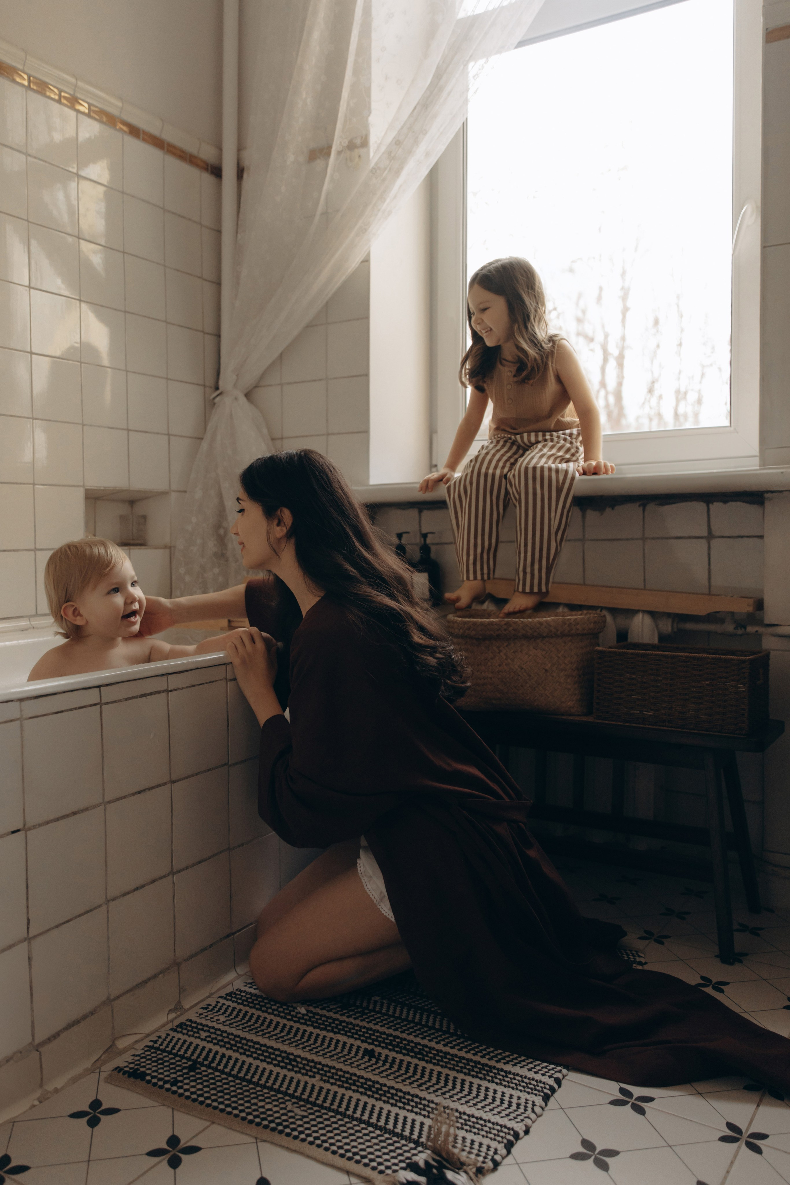 Купание. Семейный и детский фотограф в Москве Юлия Огородова