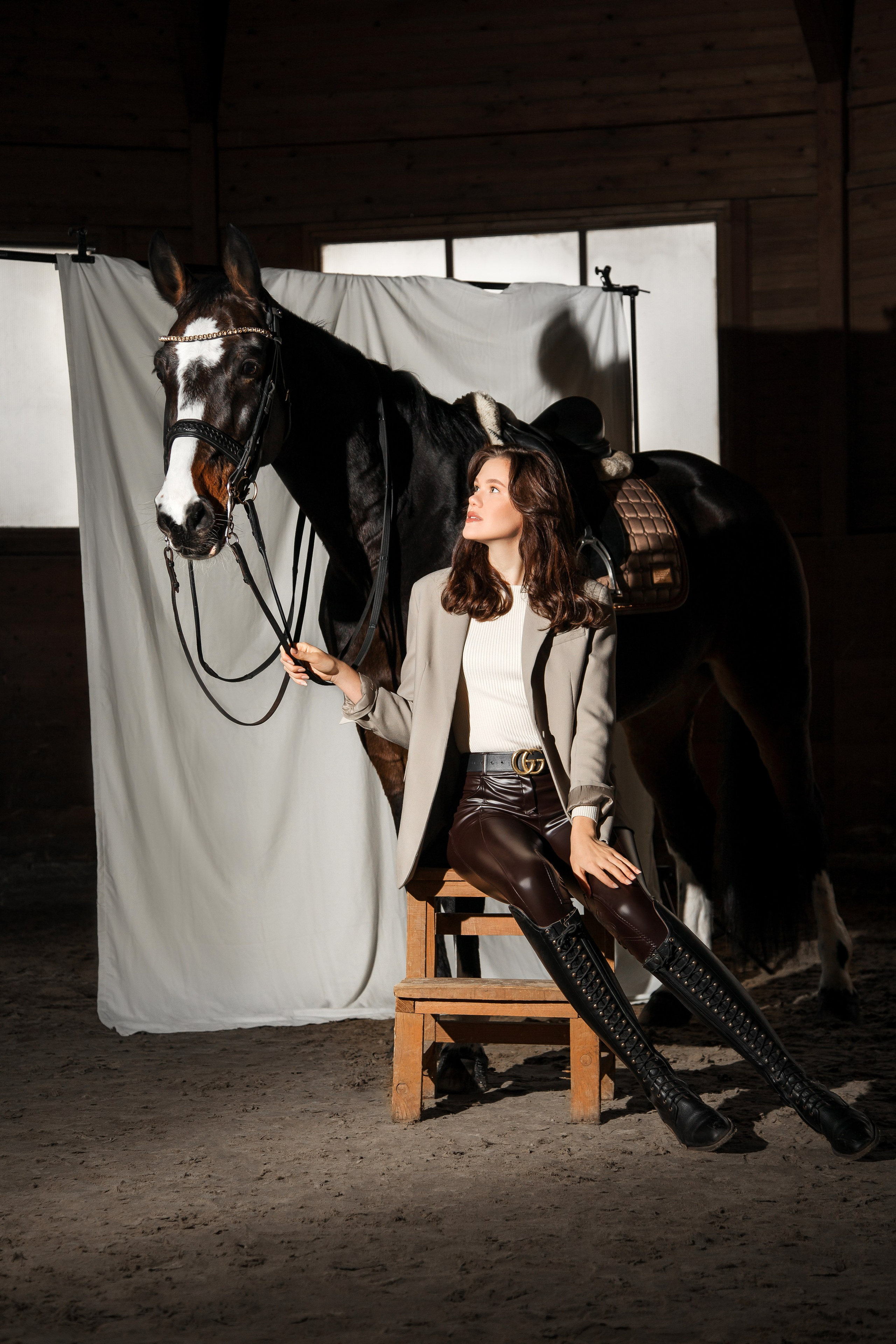 Фотосессии. Veronika Makeeva horse photo