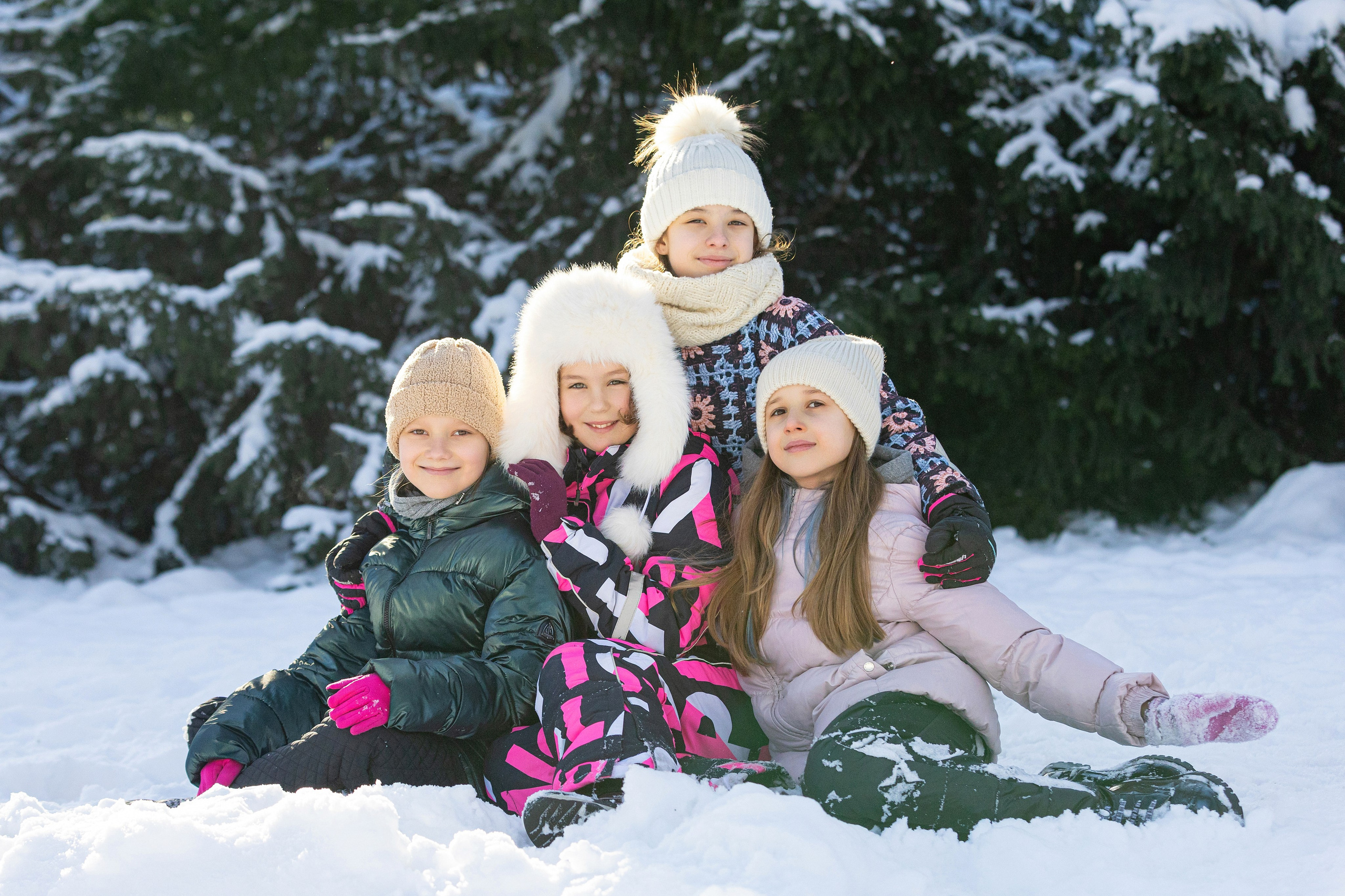 Зима. Начальная школа. Свадебный, семейный, детский фотограф в Санкт-Петербурге