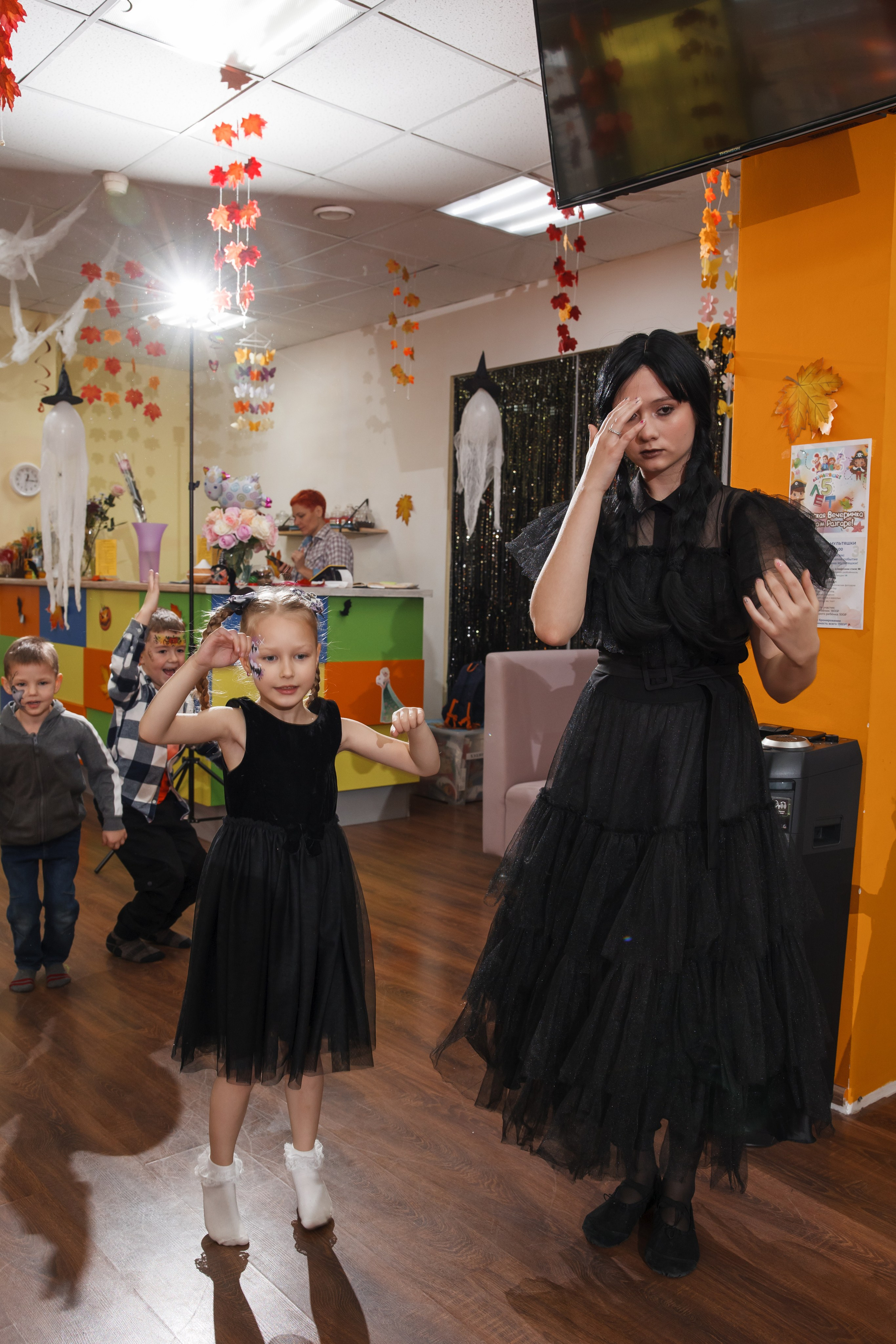 День рождения Маши в стиле «Wednesday». Свадебный и репортажный фотограф (Москва, Королев и другие)