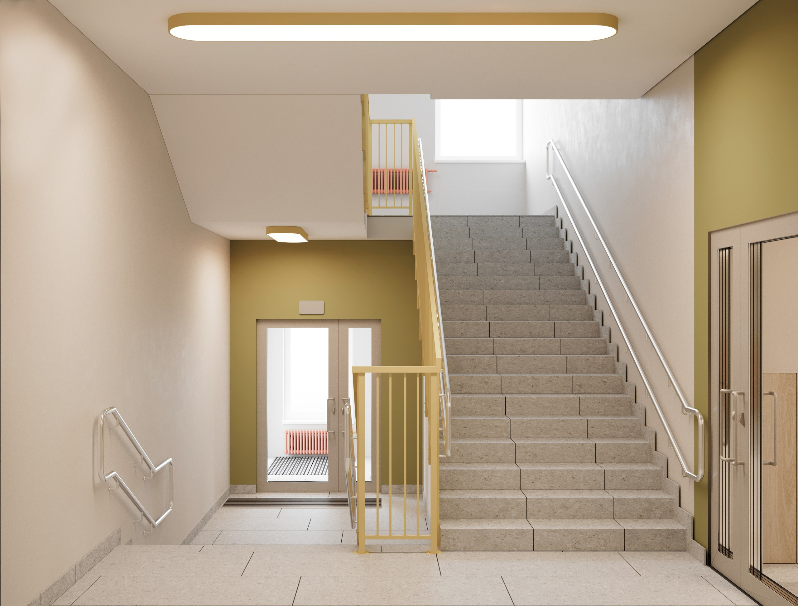 Детский Сад в Люберцах. Архитектурные интерьеры