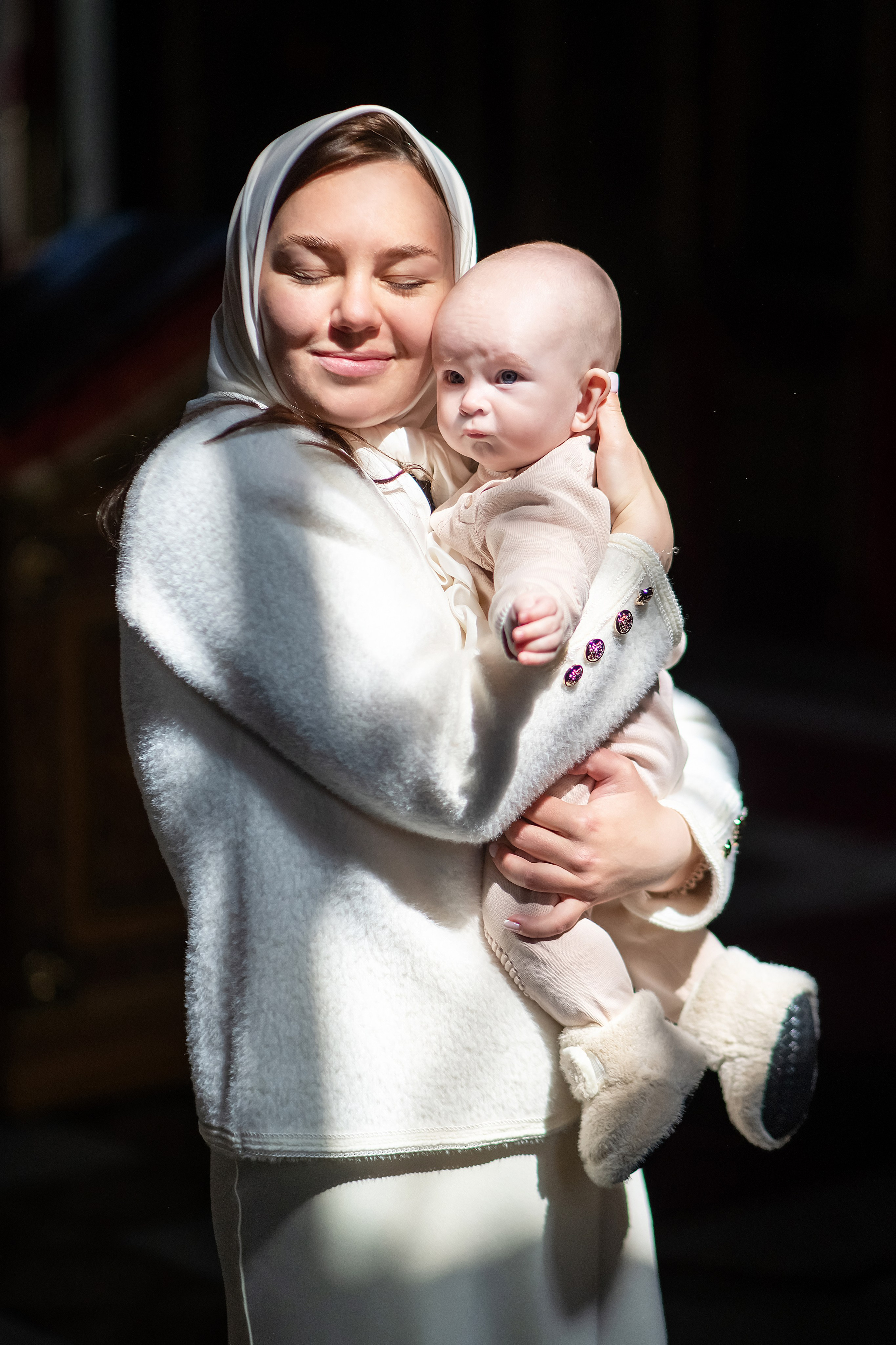 Крещение Феди село Озерецкое Никольская церковь. Свадебный и портретный фотограф в Москве Галина Борисова
