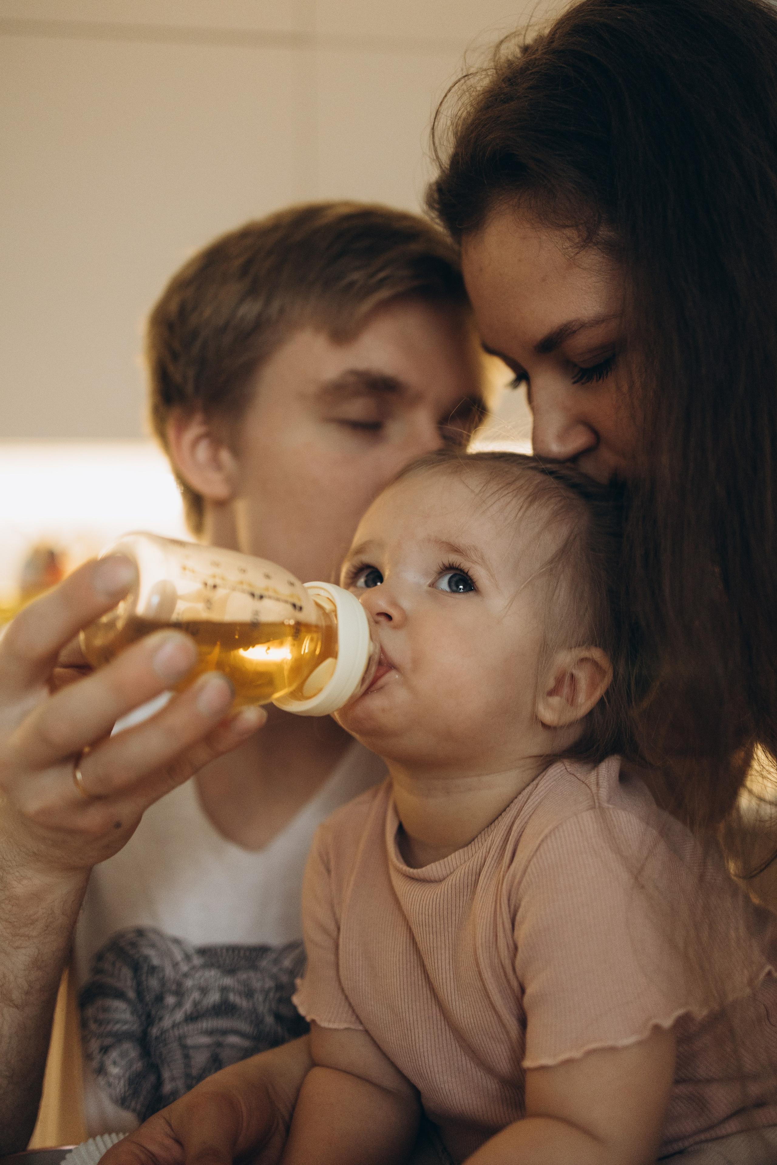 Настя, Андрей и Лиза. Семейный фотограф в Москве Виктория Ястребинская