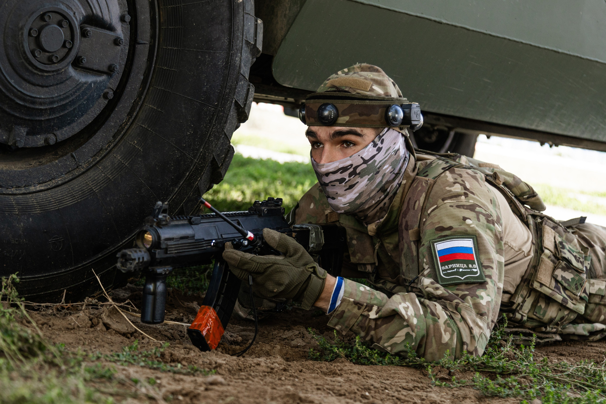 Всероссийская военно-патриотическая игра «Зарница 2.0». Фотограф Табаков Никита