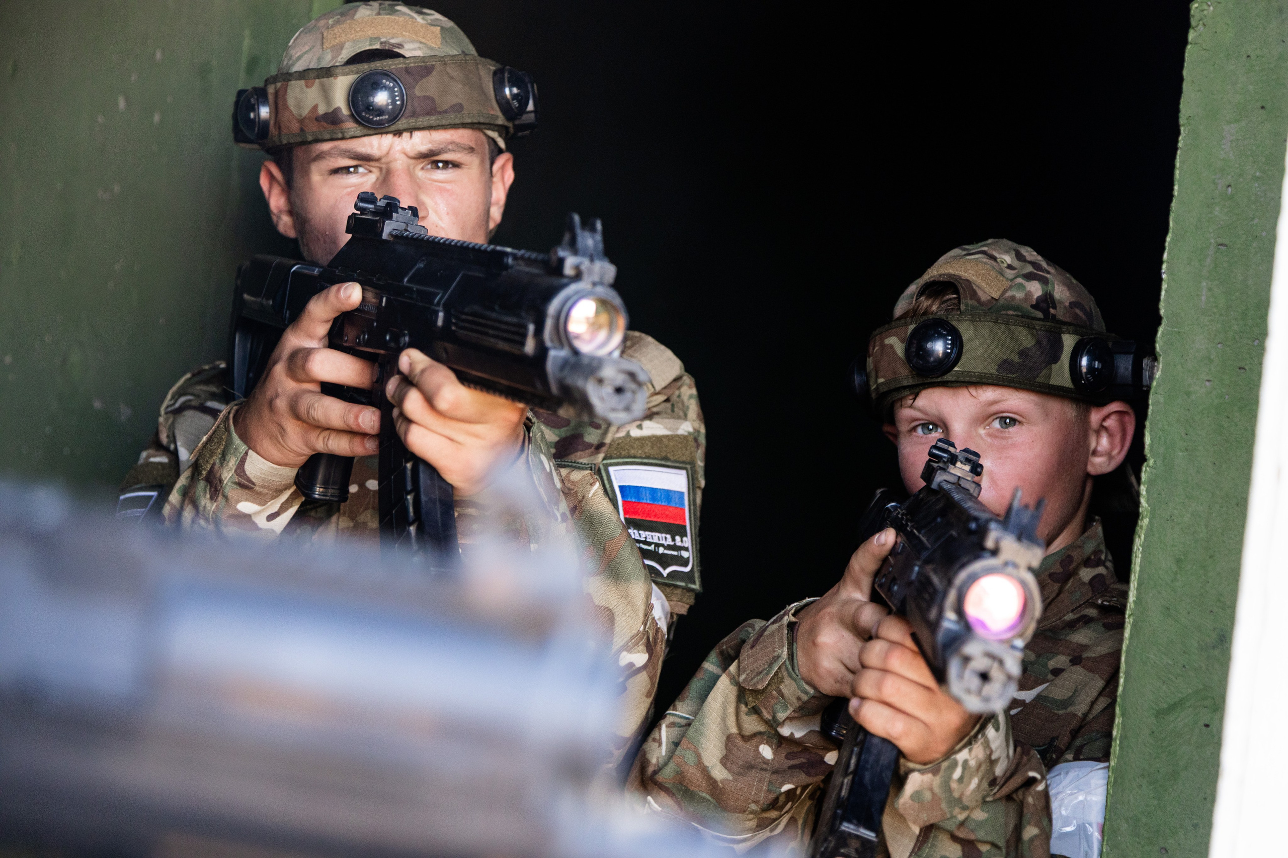 Всероссийская военно-патриотическая игра «Зарница 2.0». Фотограф Табаков Никита