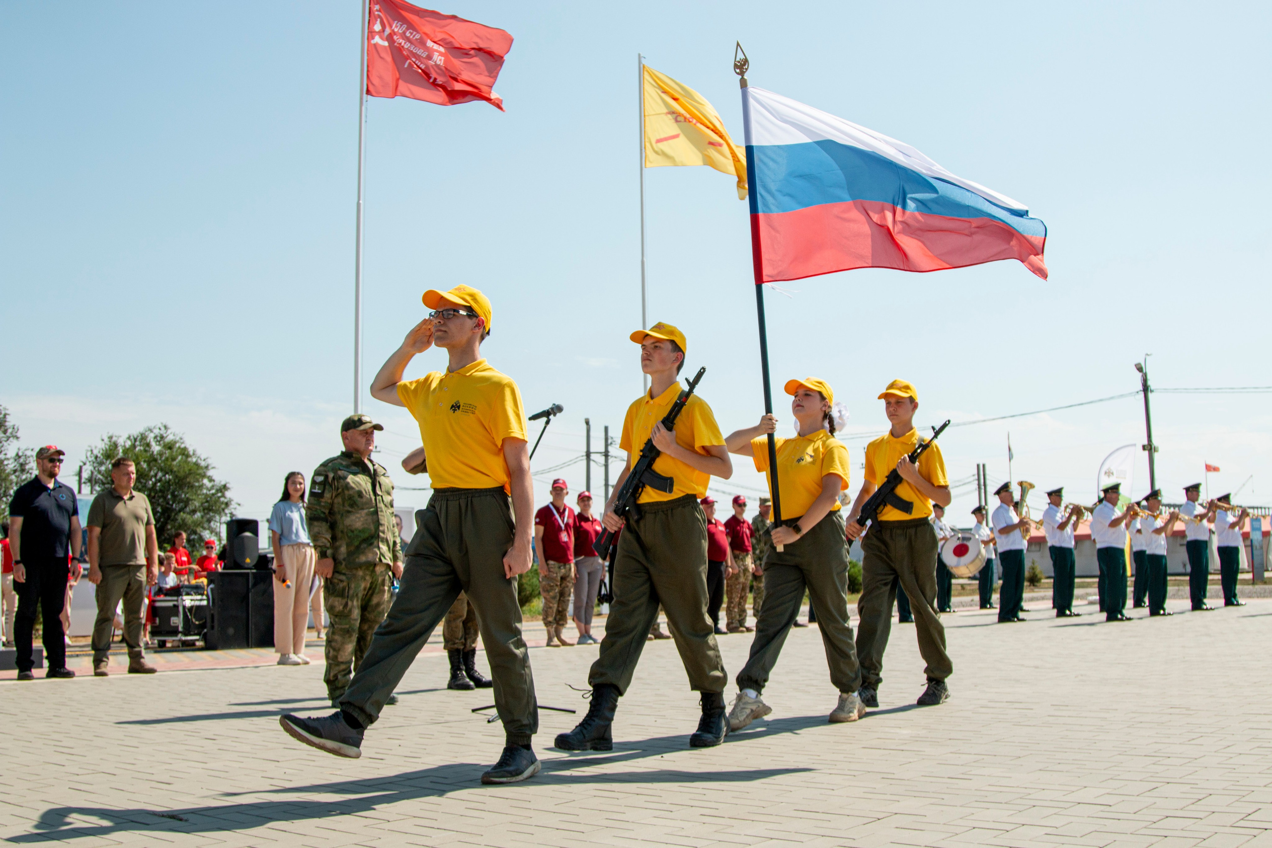 Военно-исторический лагерь «Страна Героев». Фотограф Табаков Никита