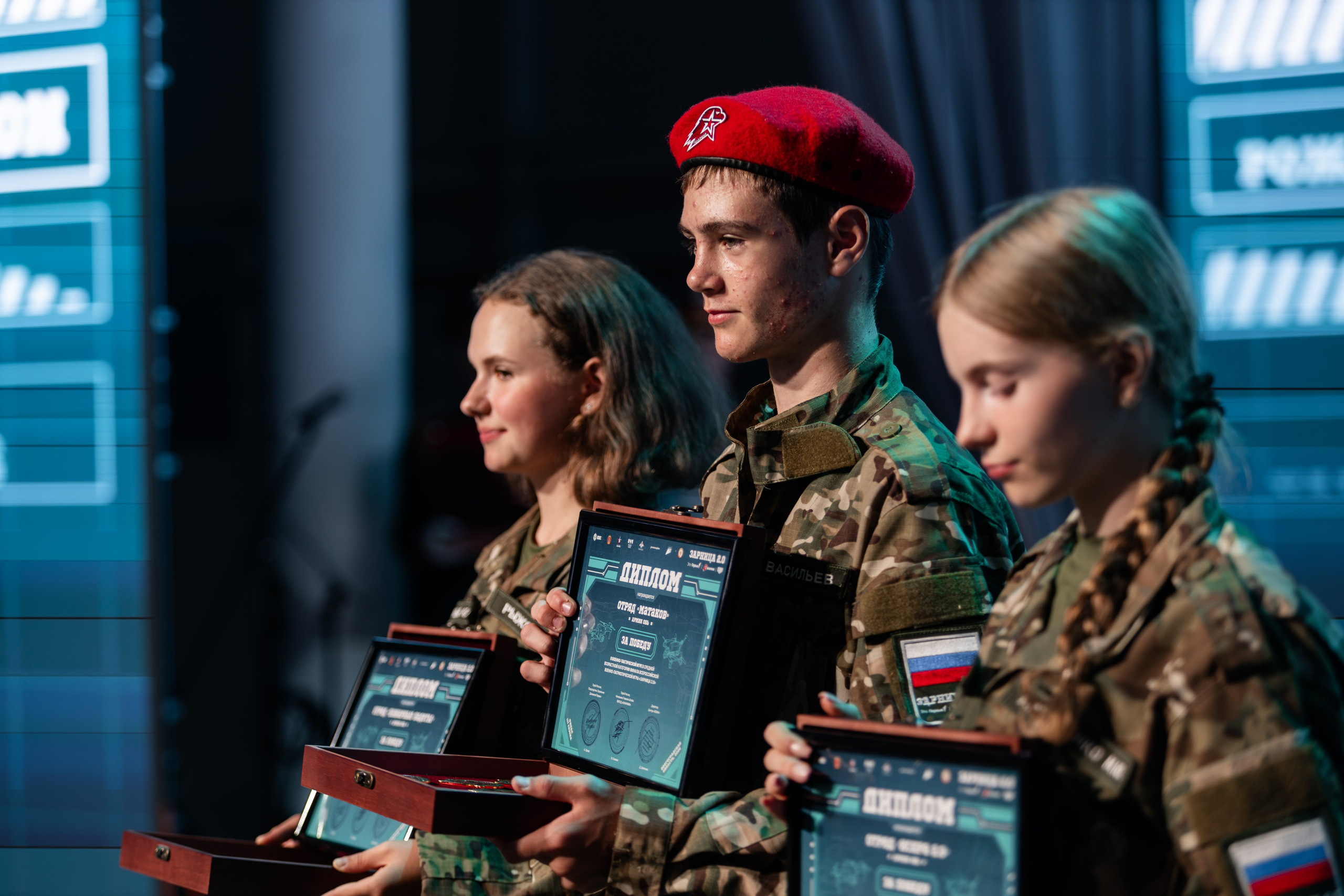 Всероссийская военно-патриотическая игра «Зарница 2.0». Фотограф Табаков Никита