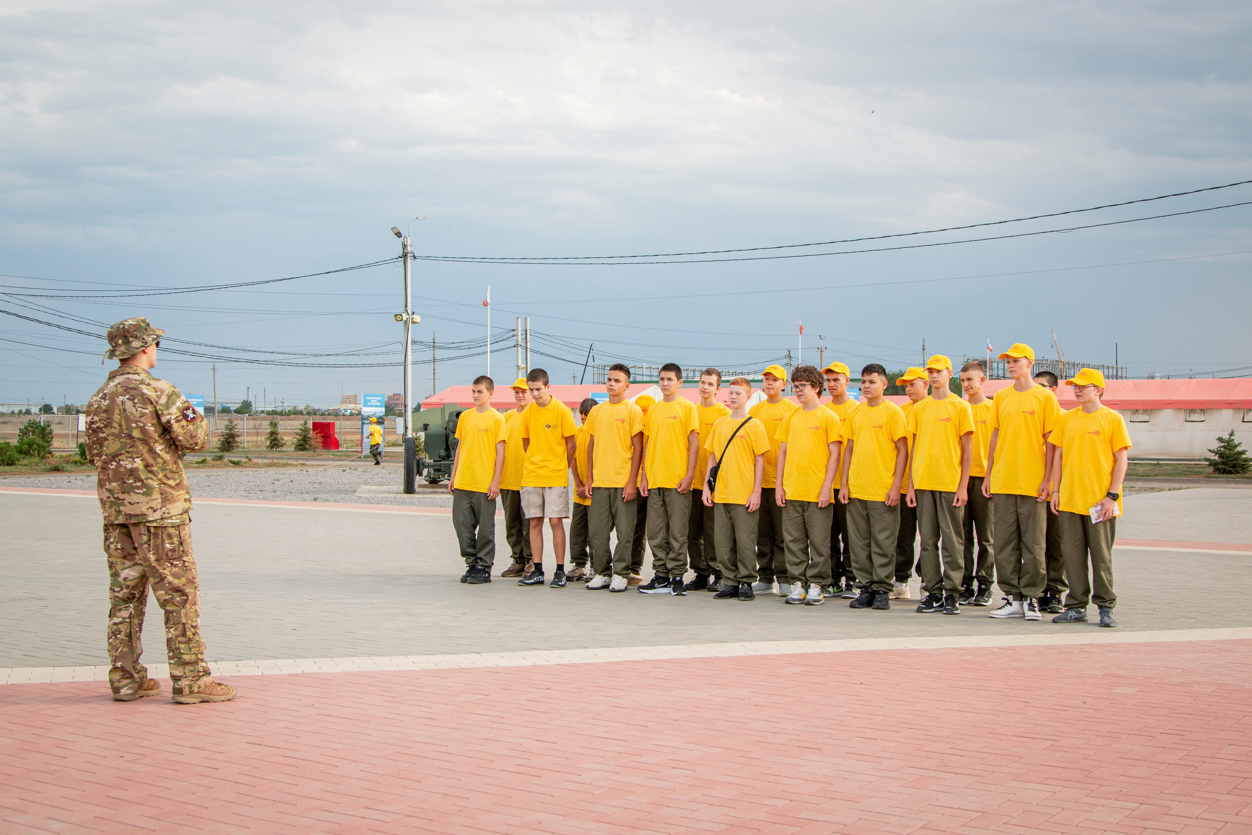Военно-исторический лагерь «Страна Героев». Фотограф Табаков Никита