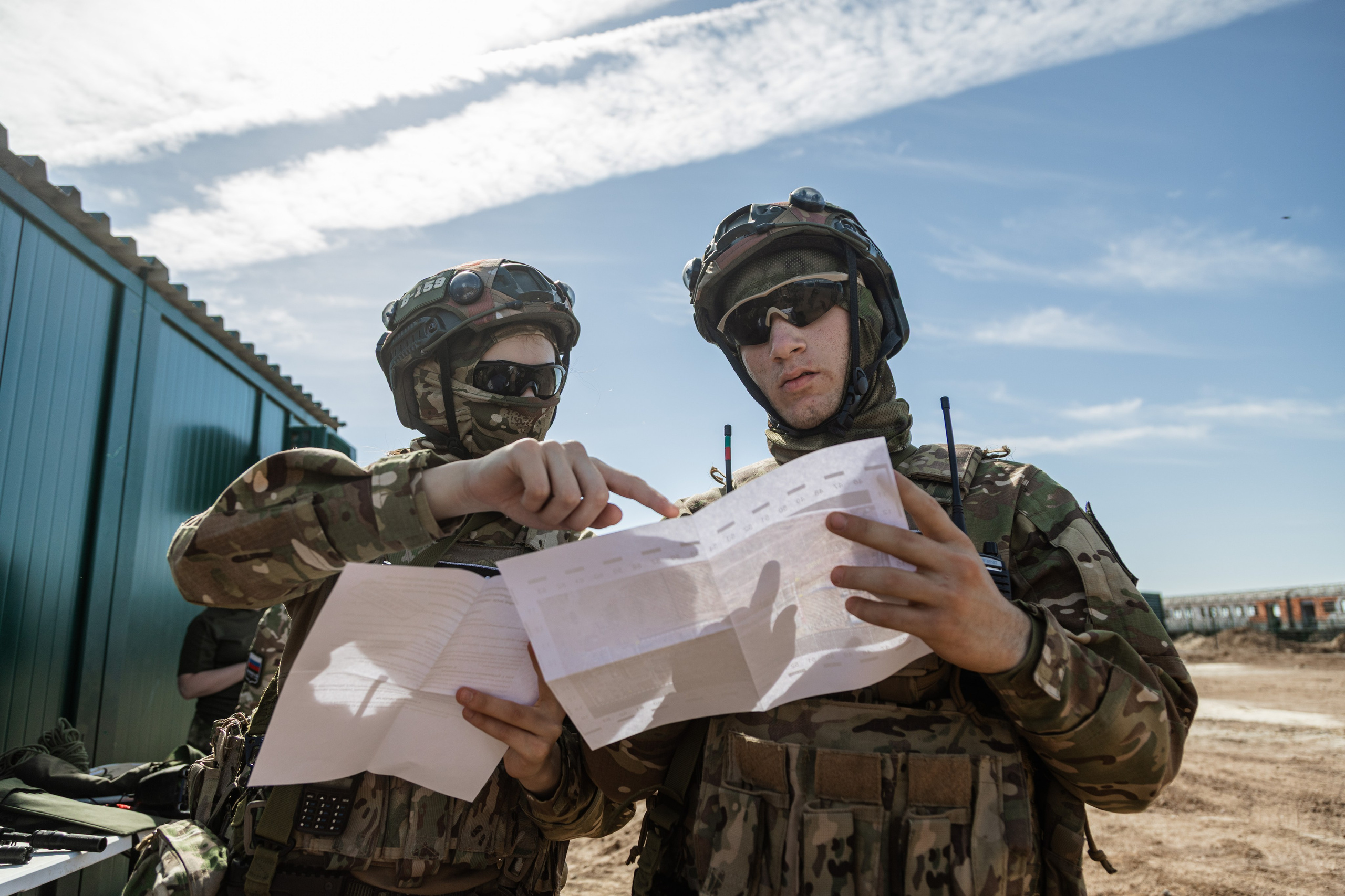 Всероссийская военно-патриотическая игра «Зарница 2.0». Фотограф Табаков Никита