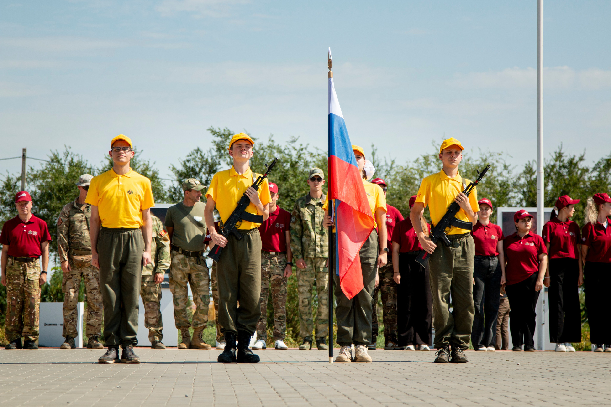 Военно-исторический лагерь «Страна Героев». Фотограф Табаков Никита