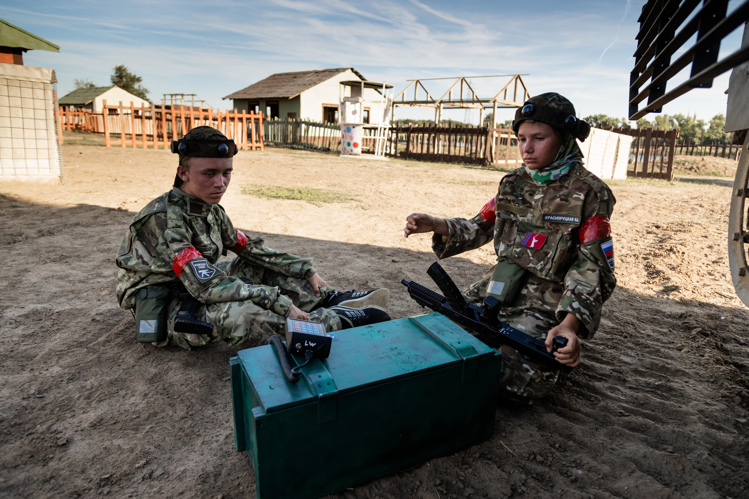 Всероссийская военно-патриотическая игра «Зарница 2.0». Фотограф Табаков Никита