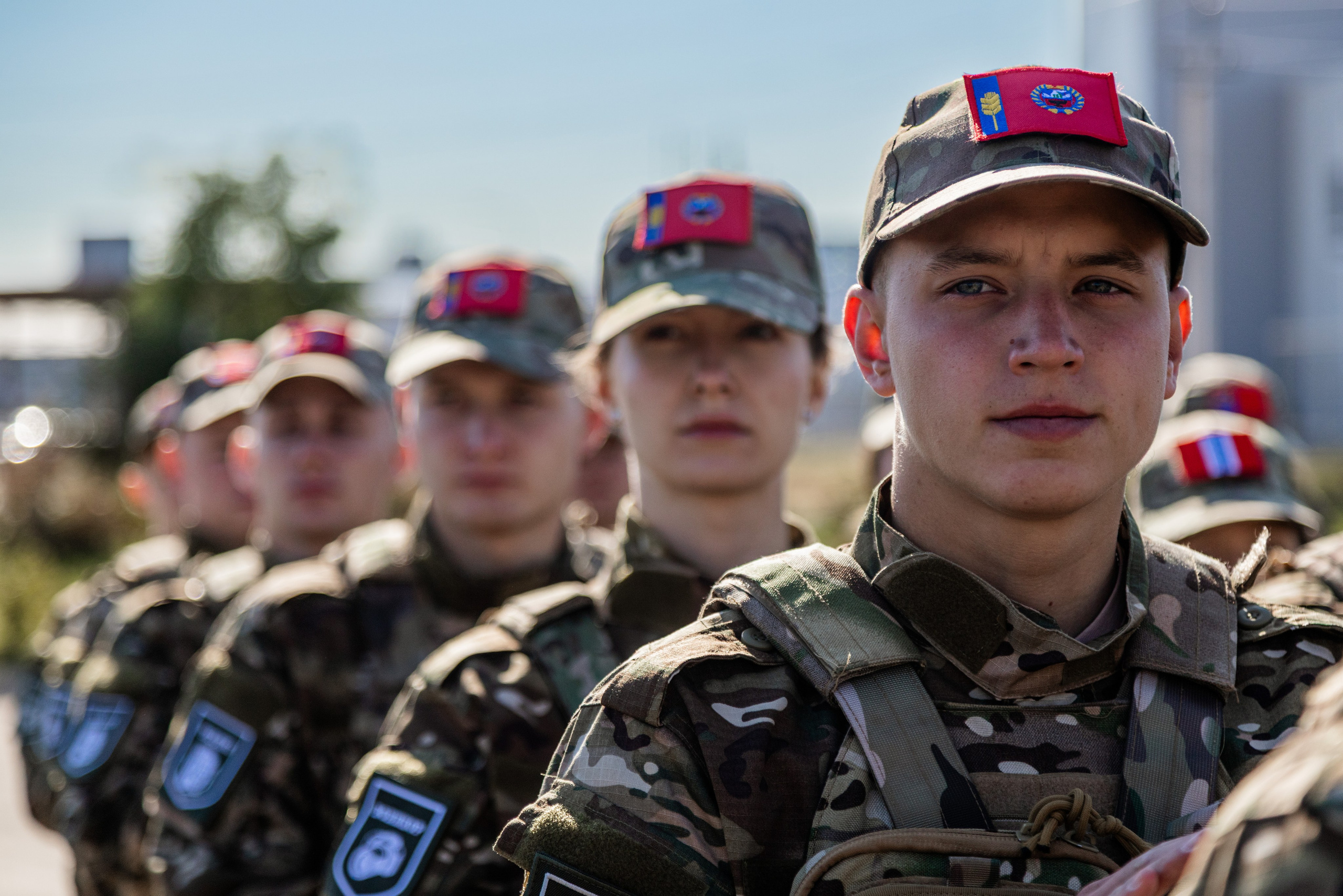 Всероссийская военно-патриотическая игра «Зарница 2.0». Фотограф Табаков Никита