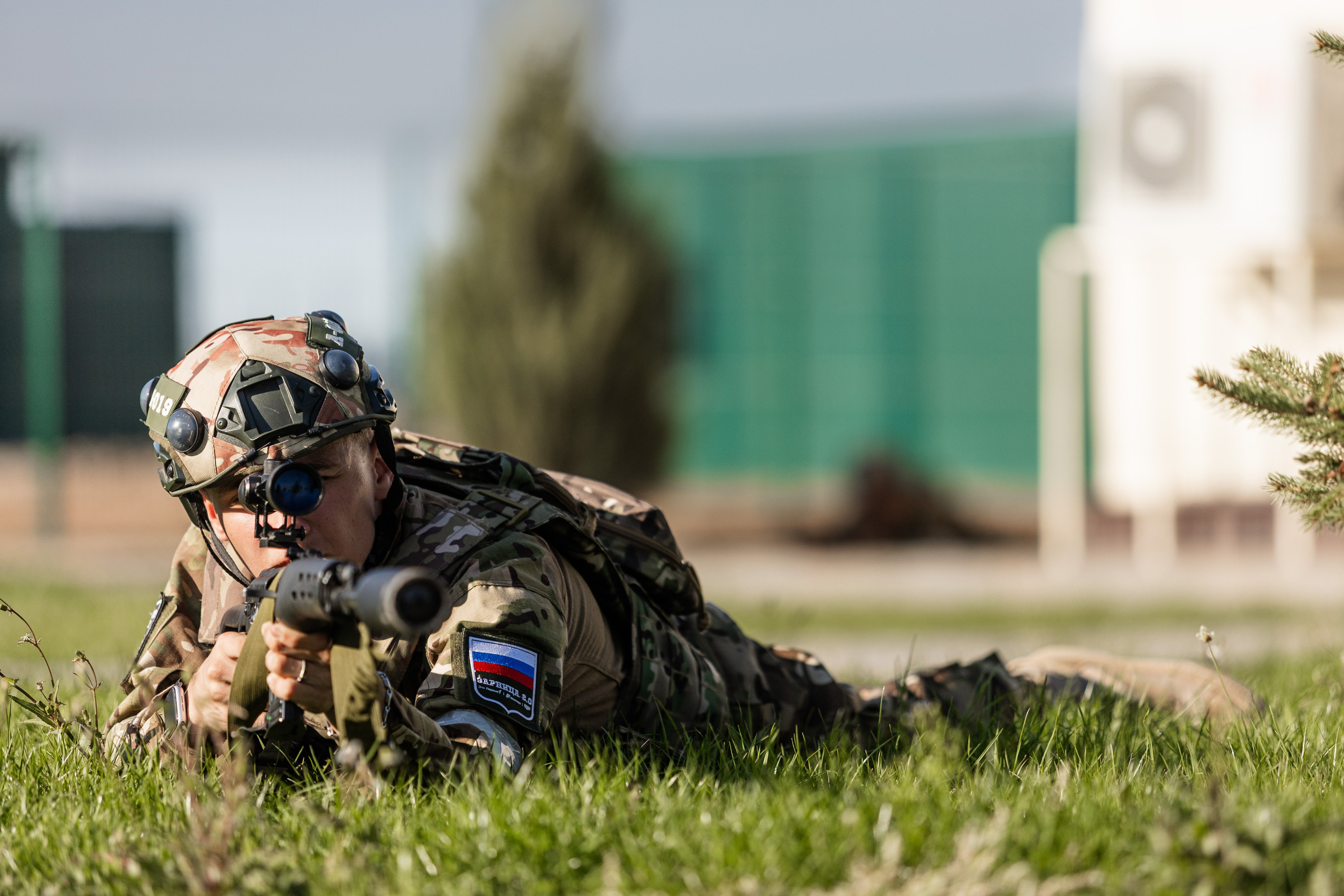 Всероссийская военно-патриотическая игра «Зарница 2.0». Фотограф Табаков Никита
