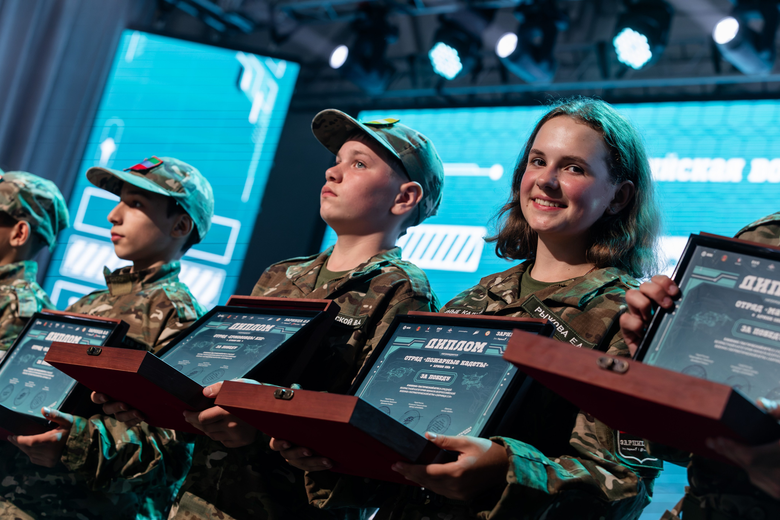 Всероссийская военно-патриотическая игра «Зарница 2.0». Фотограф Табаков Никита