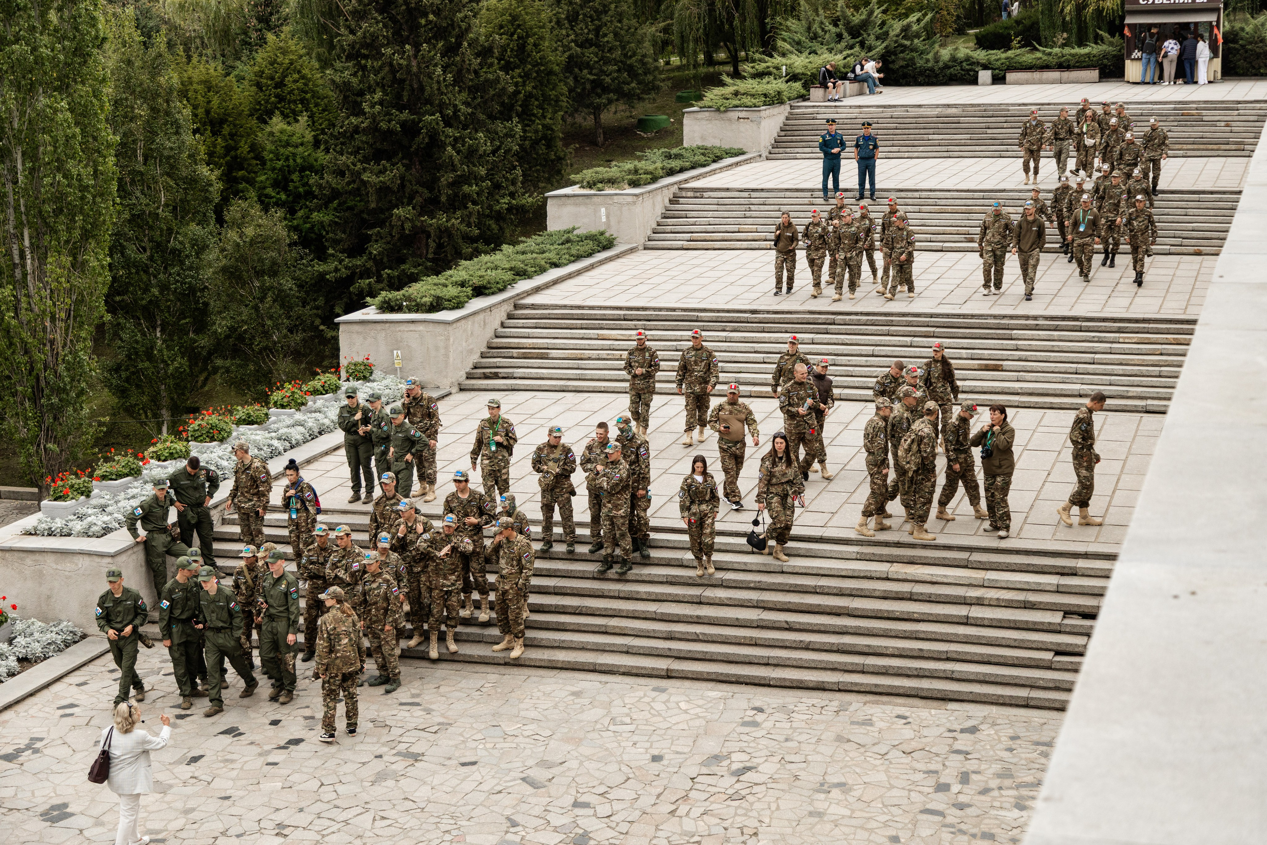 Всероссийская военно-патриотическая игра «Зарница 2.0». Фотограф Табаков Никита