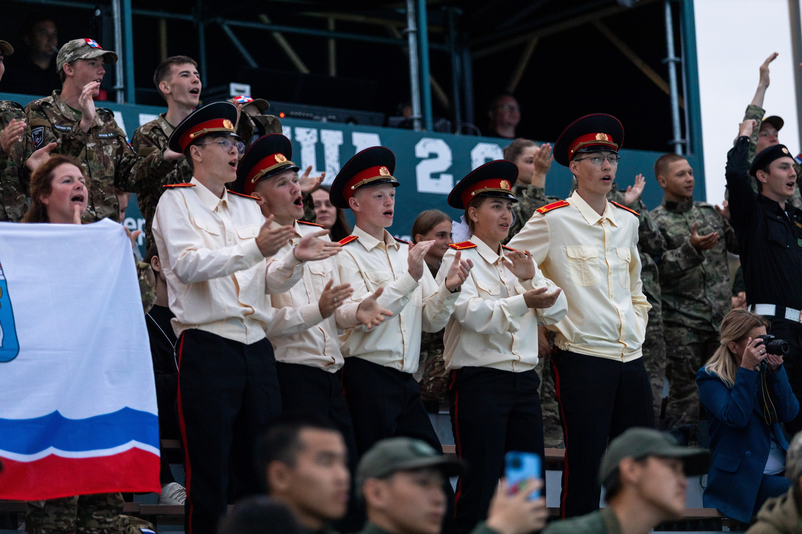 Всероссийская военно-патриотическая игра «Зарница 2.0». Фотограф Табаков Никита