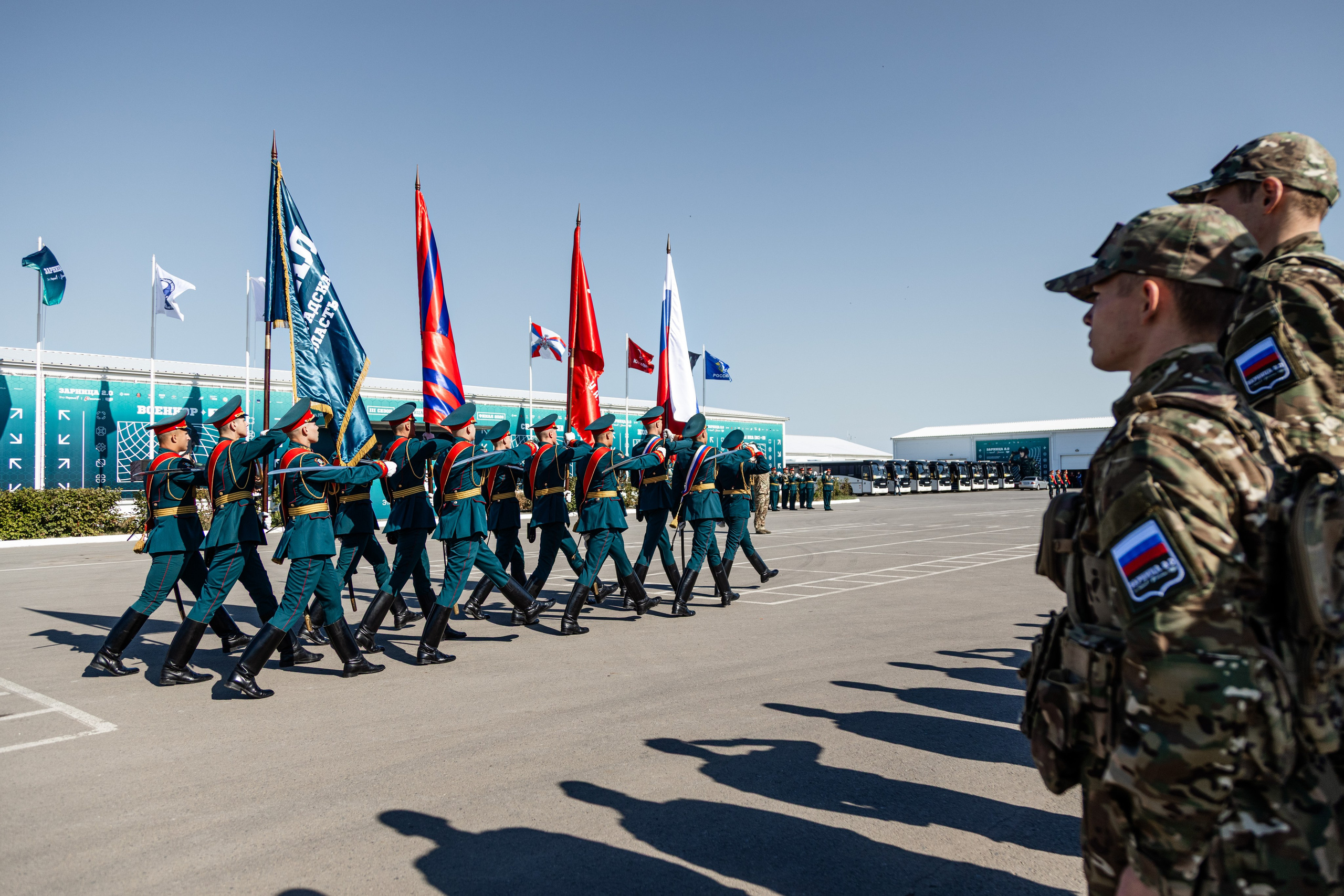 Всероссийская военно-патриотическая игра «Зарница 2.0». Фотограф Табаков Никита