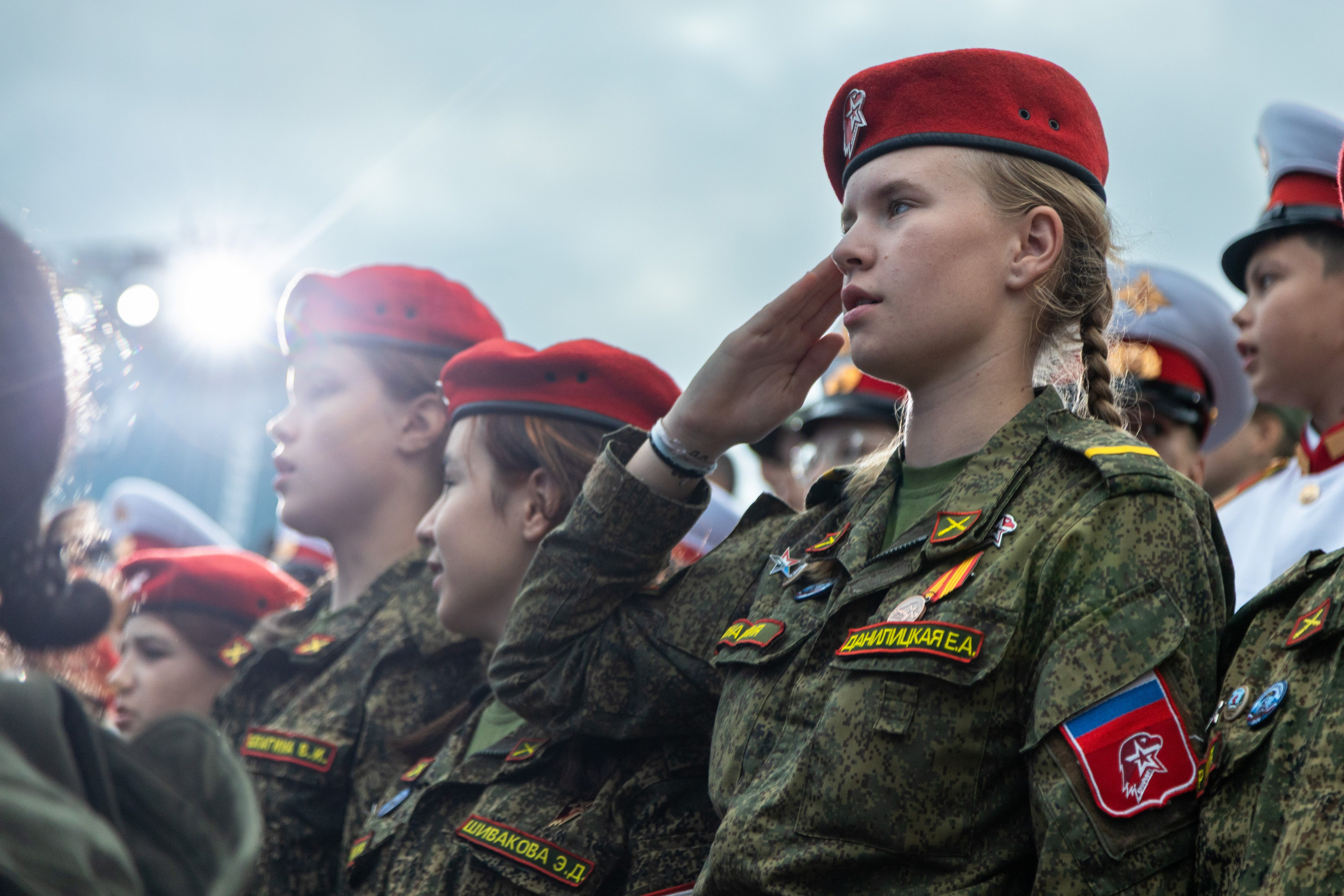 Всероссийская военно-патриотическая игра «Зарница 2.0». Фотограф Табаков Никита