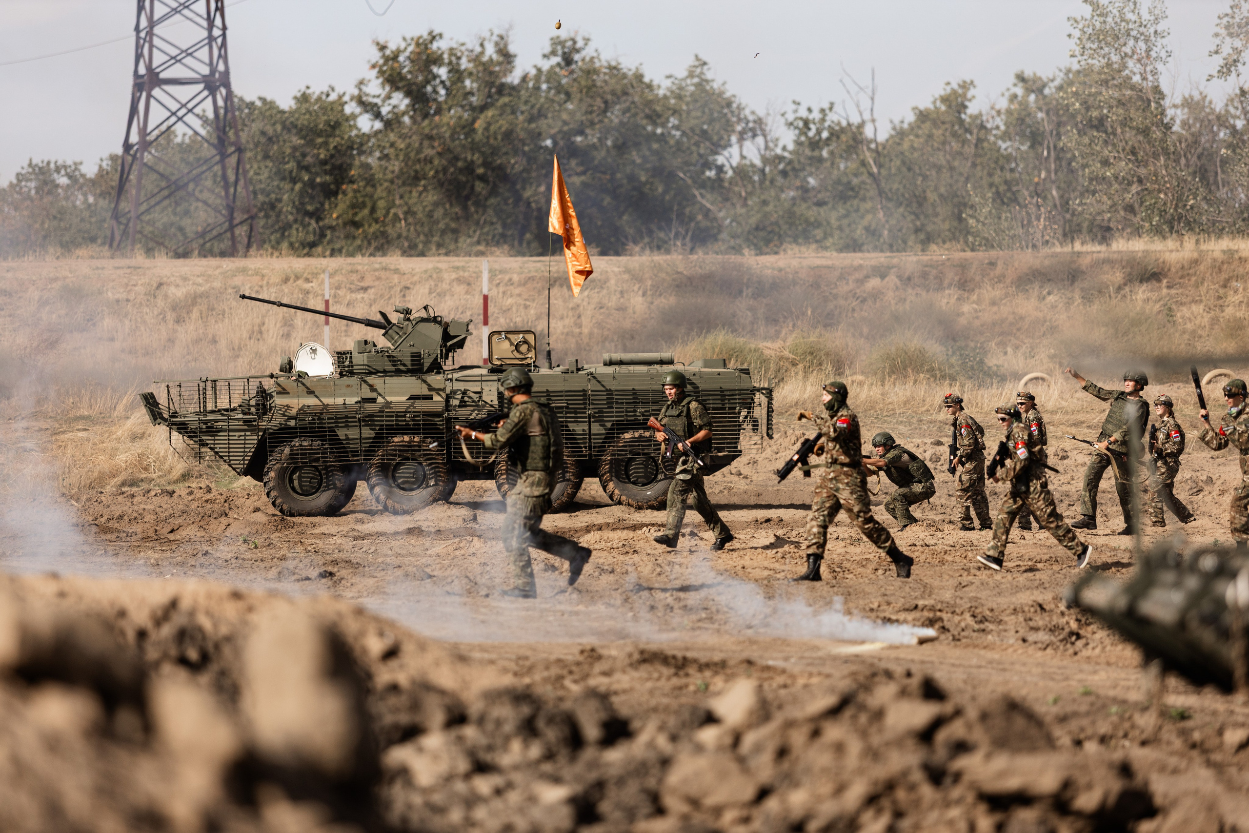 Всероссийская военно-патриотическая игра «Зарница 2.0». Фотограф Табаков Никита