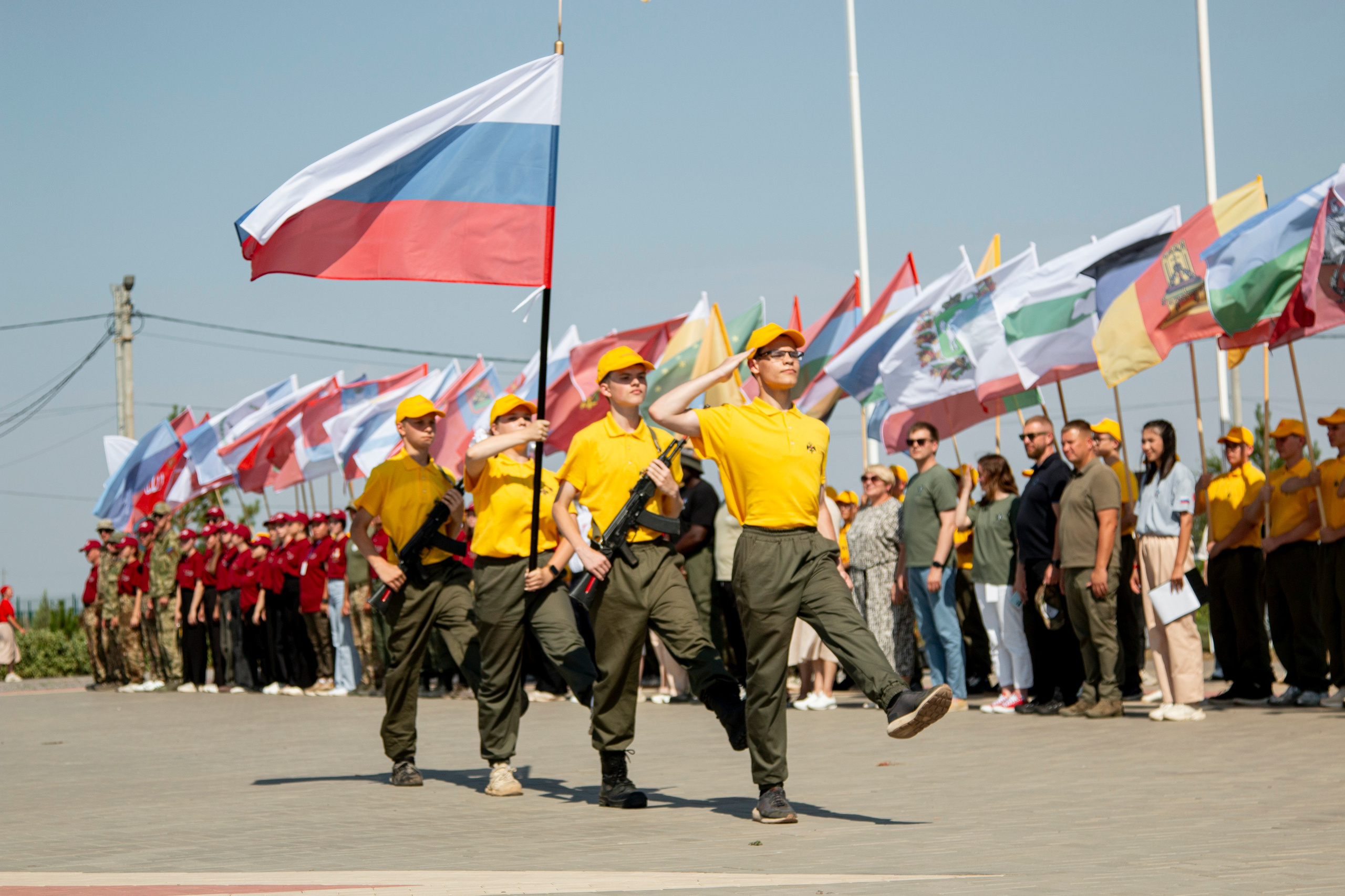 Военно-исторический лагерь «Страна Героев». Фотограф Табаков Никита