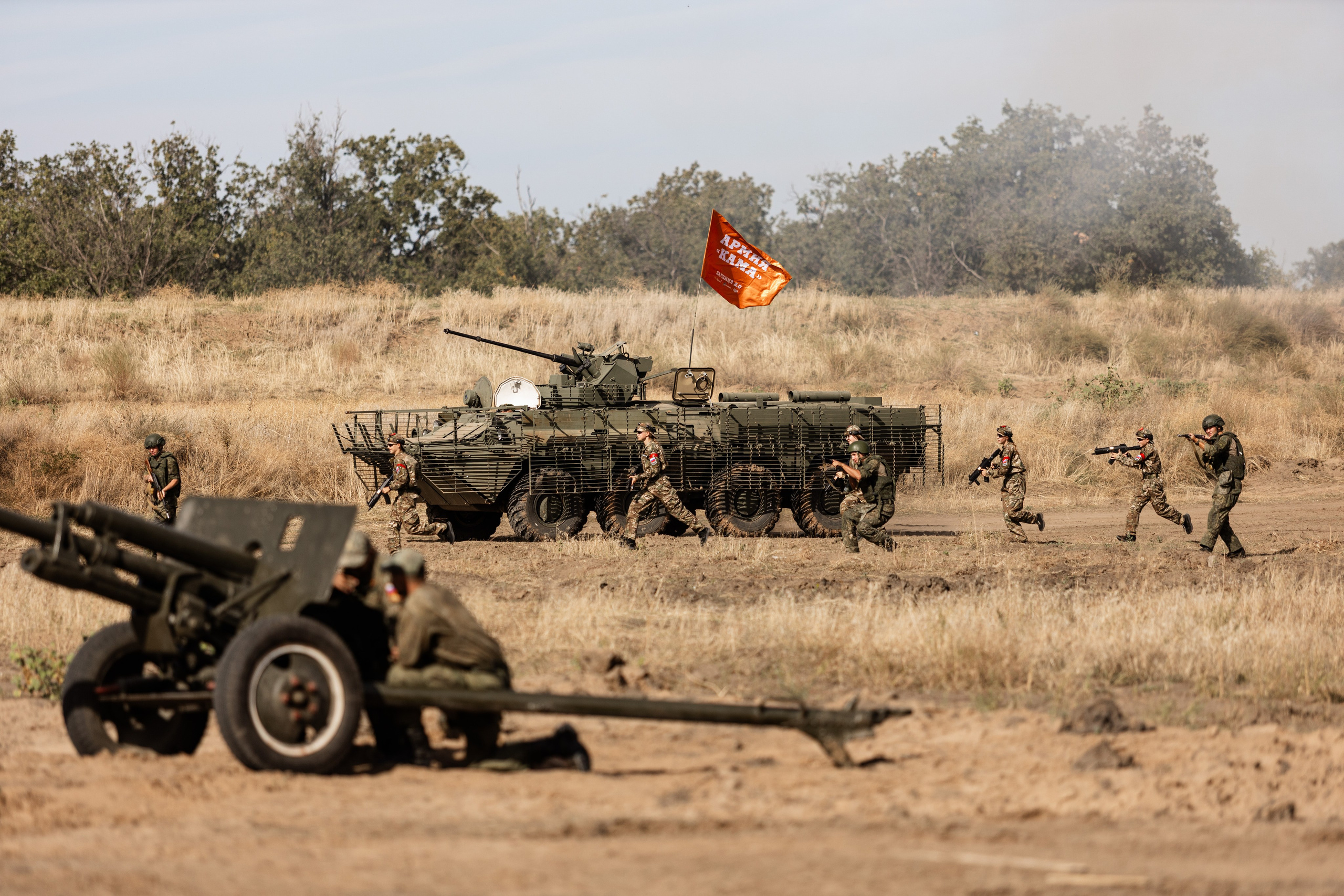 Всероссийская военно-патриотическая игра «Зарница 2.0». Фотограф Табаков Никита