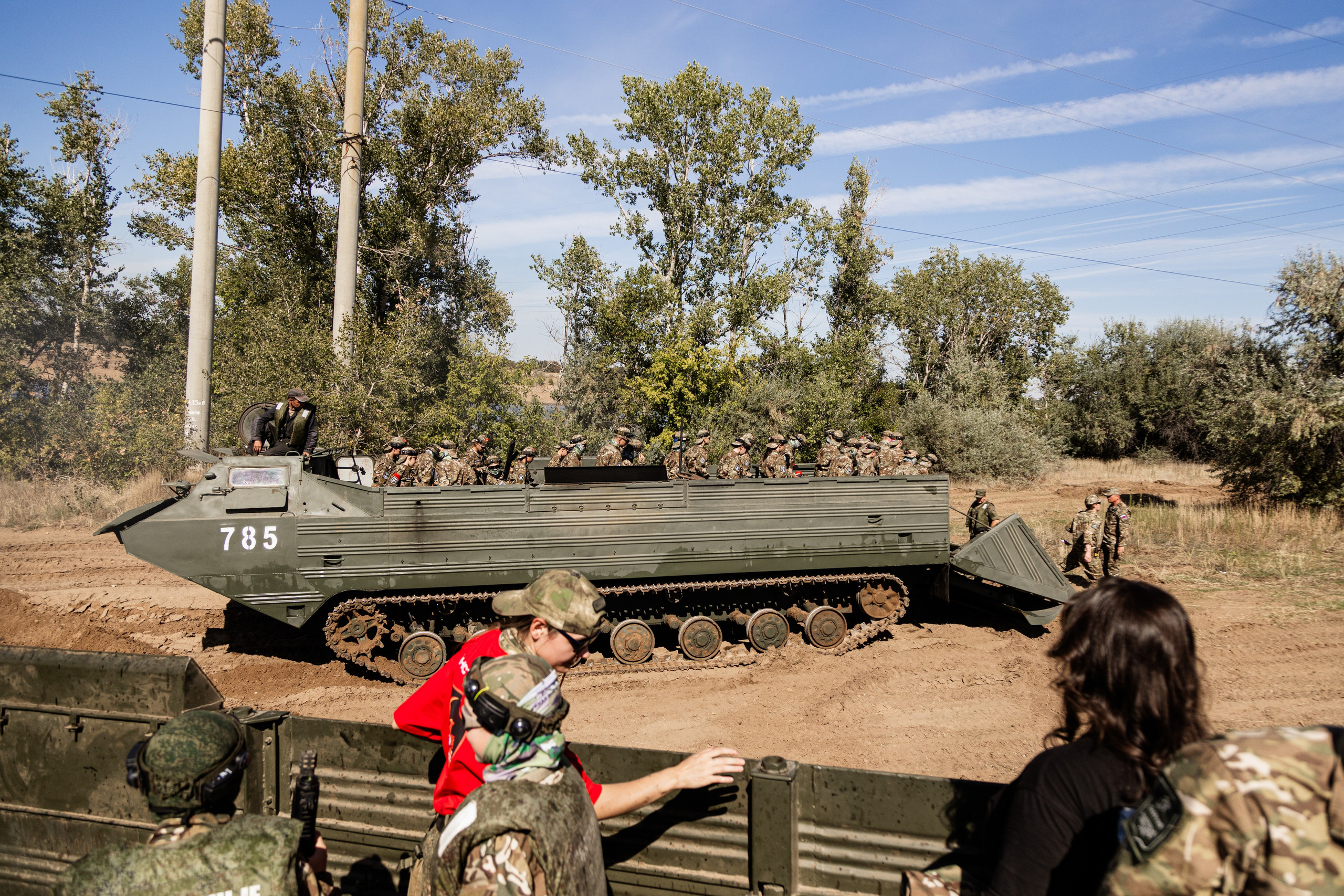 Всероссийская военно-патриотическая игра «Зарница 2.0». Фотограф Табаков Никита