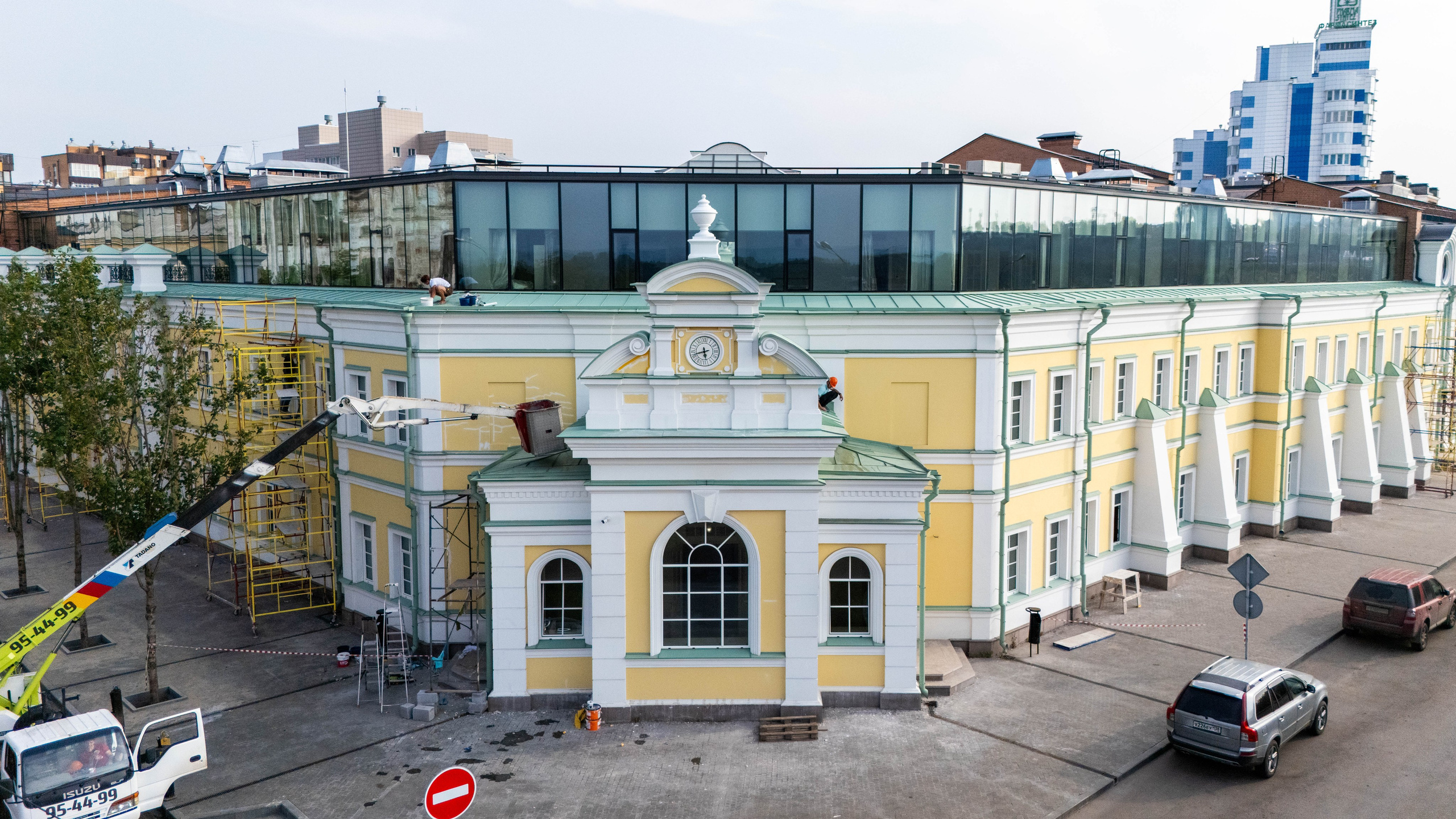 Строительные объекты. Фотограф, видеограф и пилот дрона на Байкале