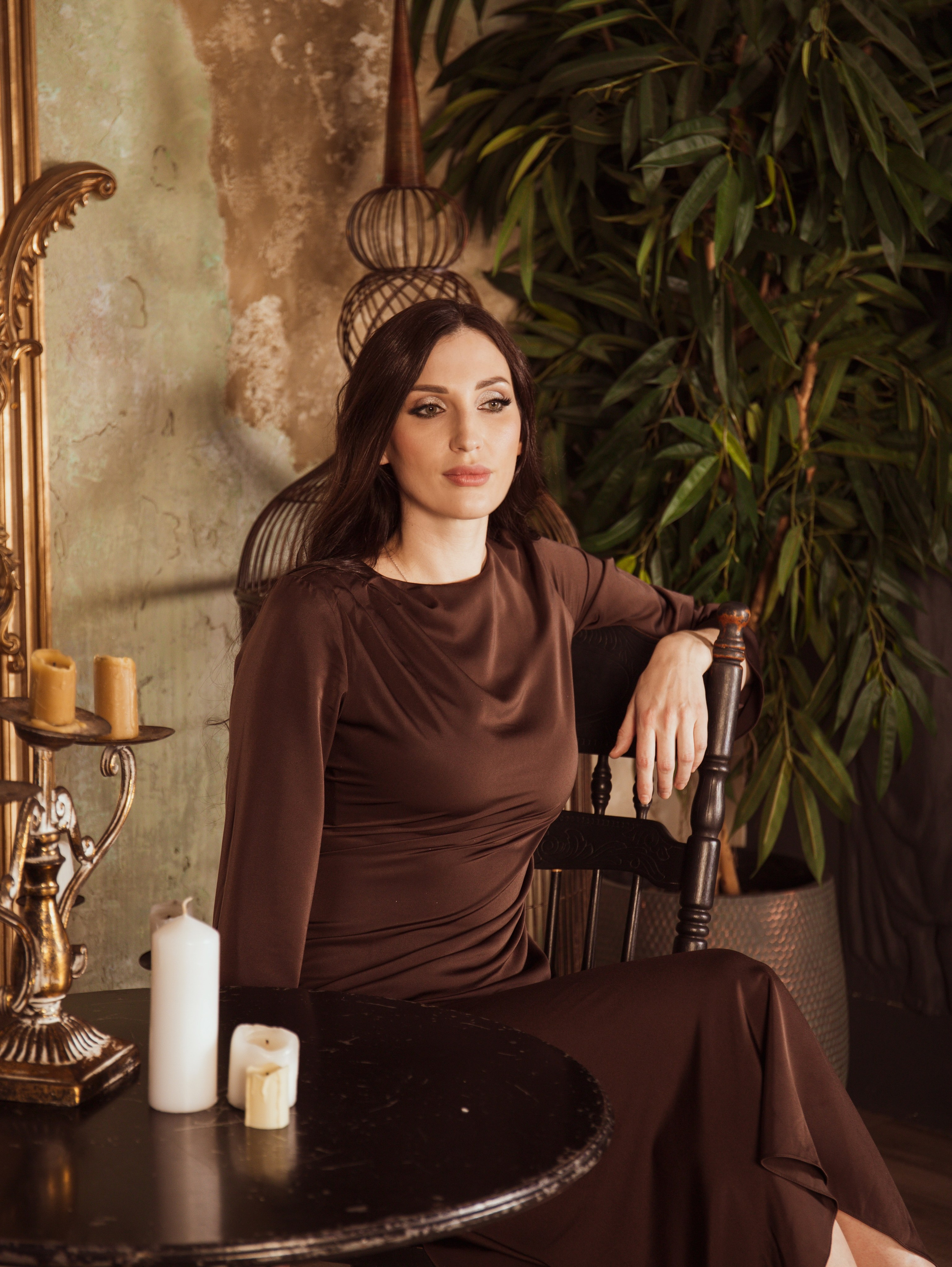 Мама с дочкой, новогодняя сьемка. Свадебный и семейный фотограф в Москве Мила Широких