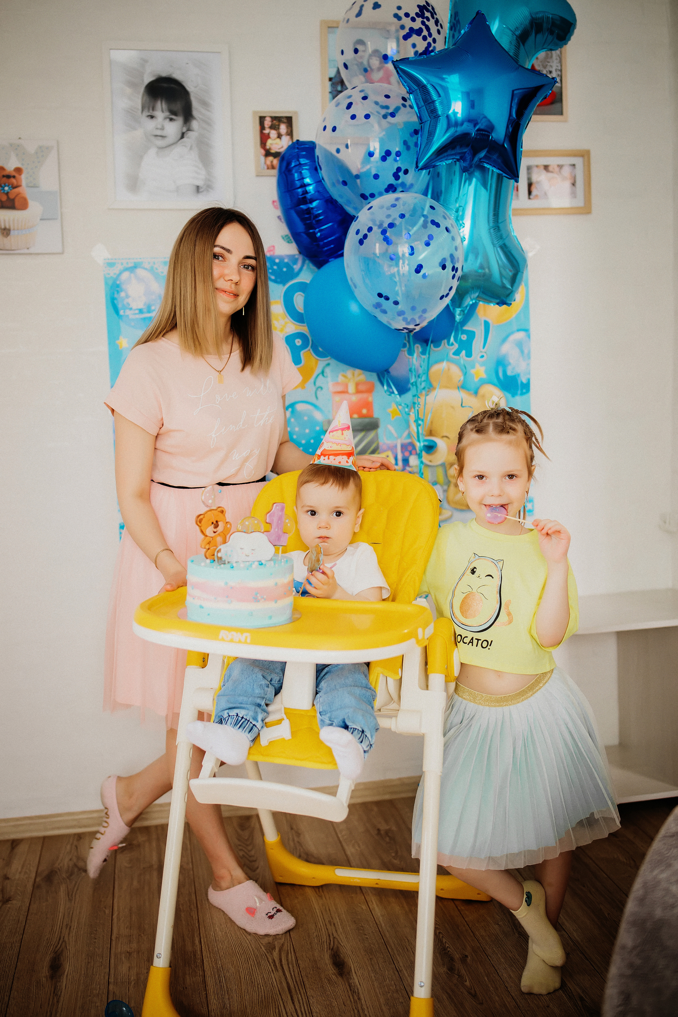 Грише 1 год. Семейный фотограф Анастасия Шайхутдинова