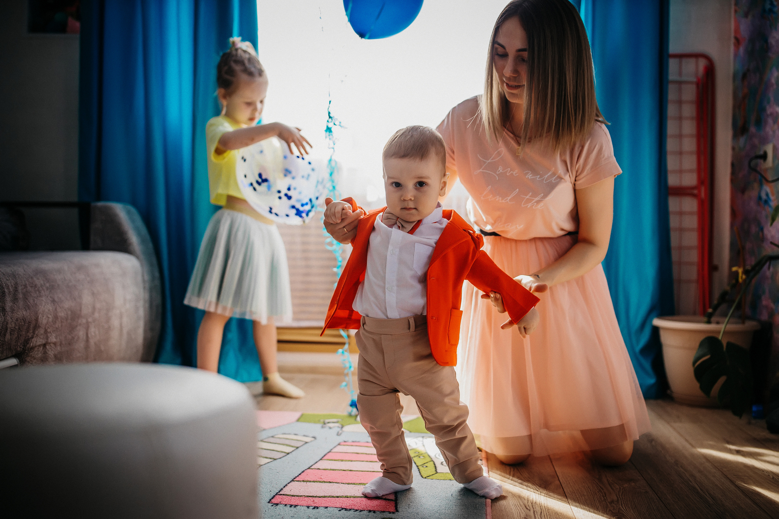 Грише 1 год. Семейный фотограф Анастасия Шайхутдинова