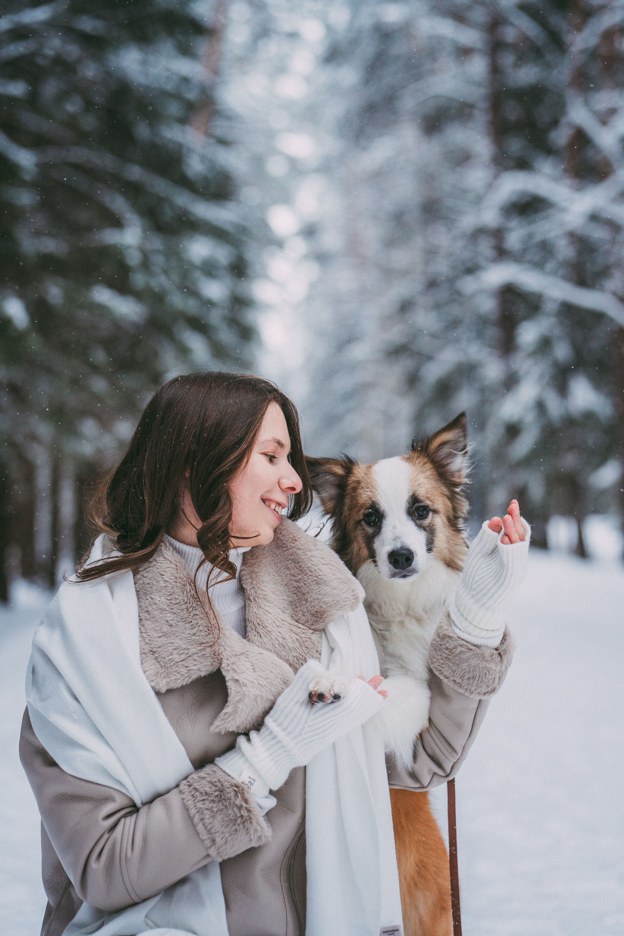 Катя, Анатолий и Елай. Фотограф анималист в Москве и Санкт-Петербурге Свиридова Анна