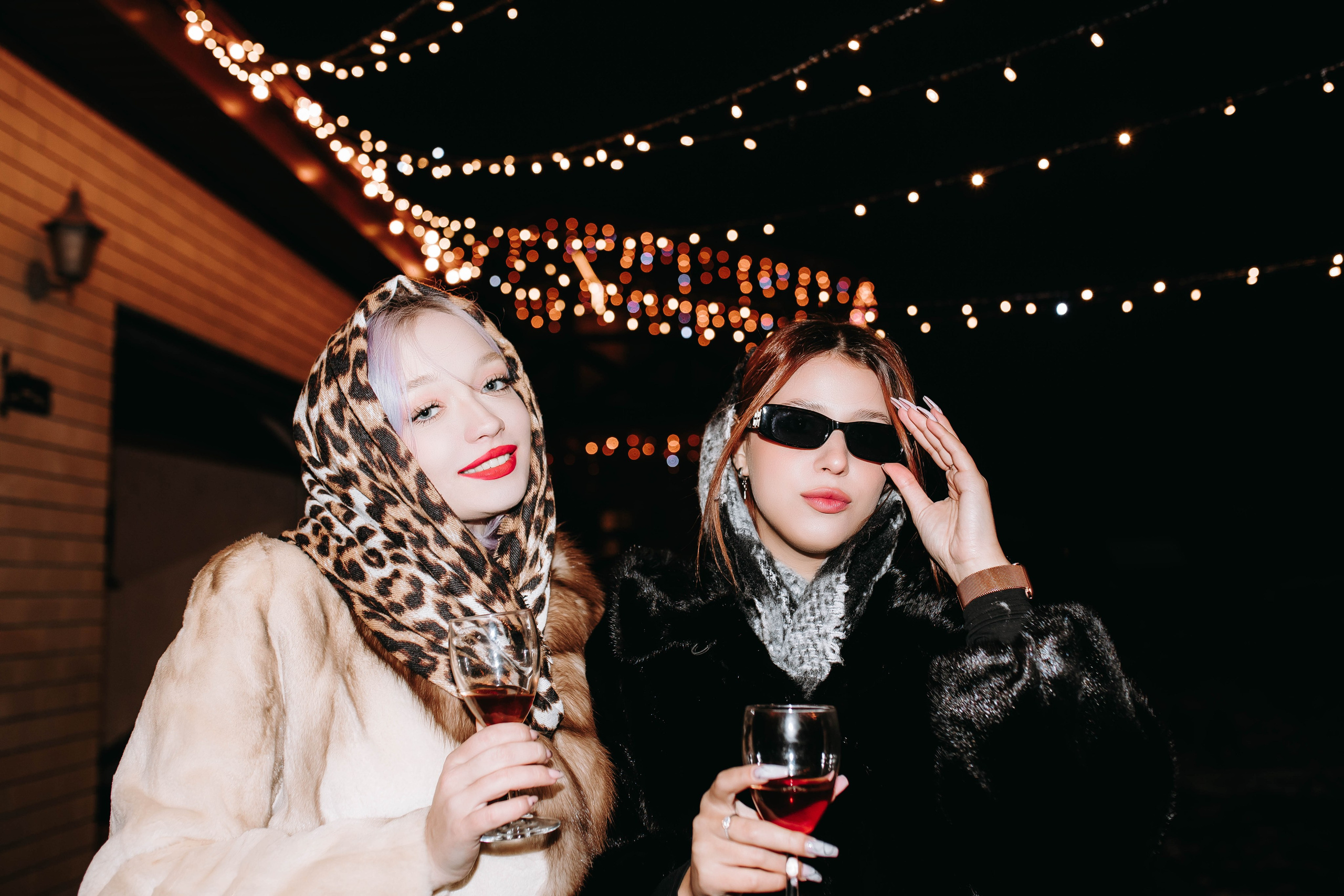 Новый год — девушки в шубах. Фотограф в Ставрополе Алина Клочкова