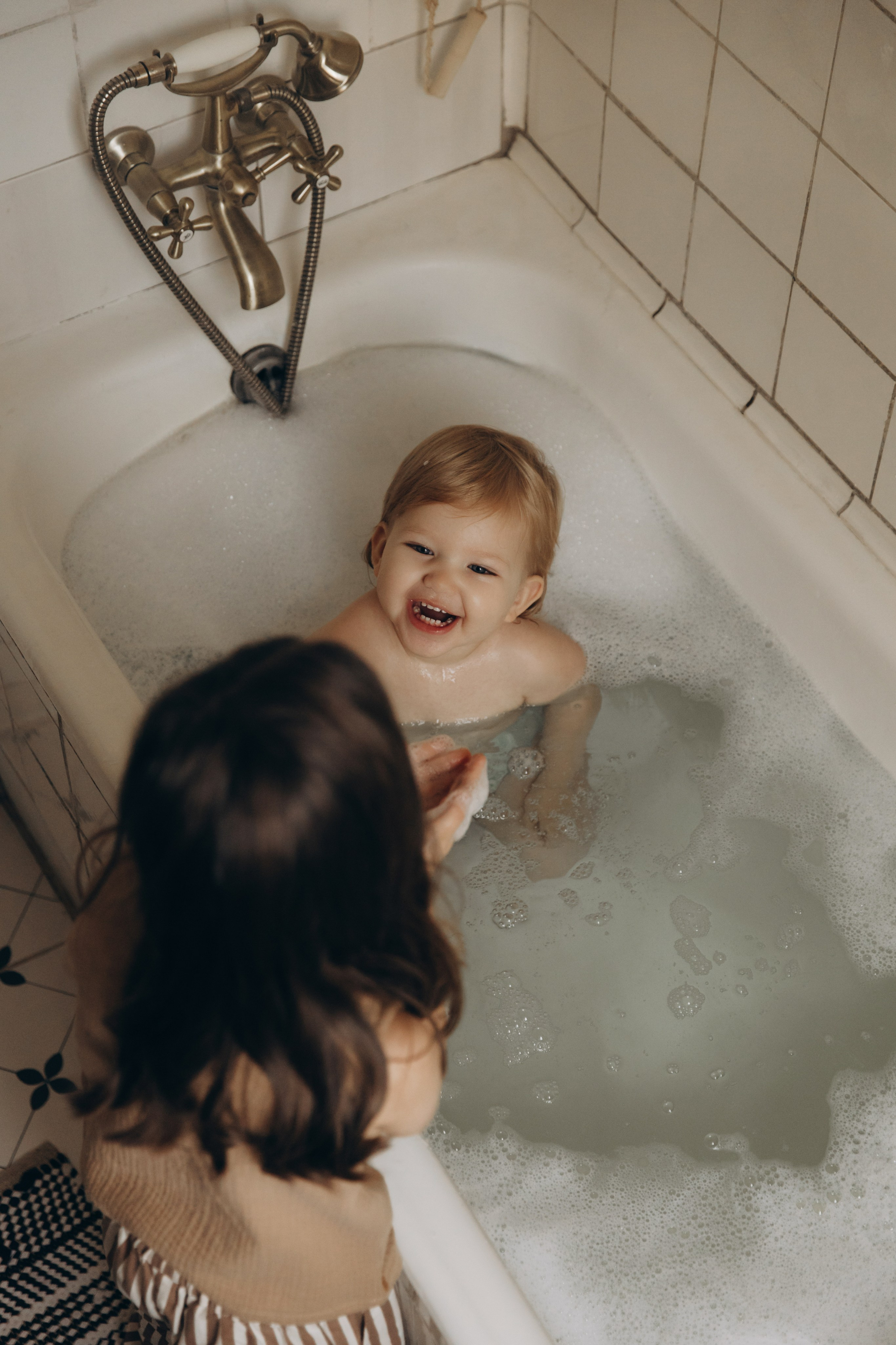 Купание. Семейный и детский фотограф в Москве Юлия Огородова