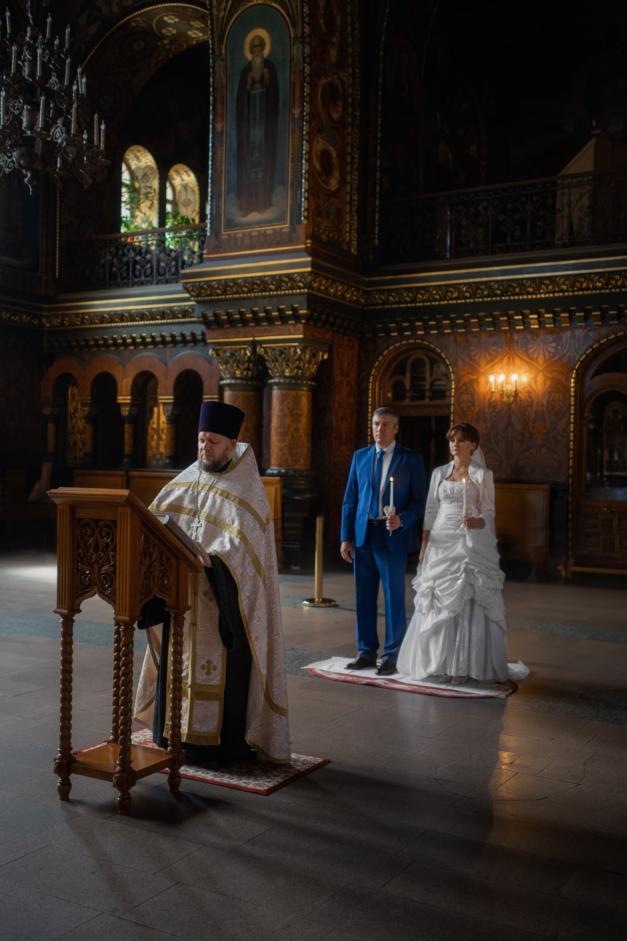 Венчание в Оптинском подворье. Фотограф на крещение и венчание, семейный фотограф в Санкт-Петербурге