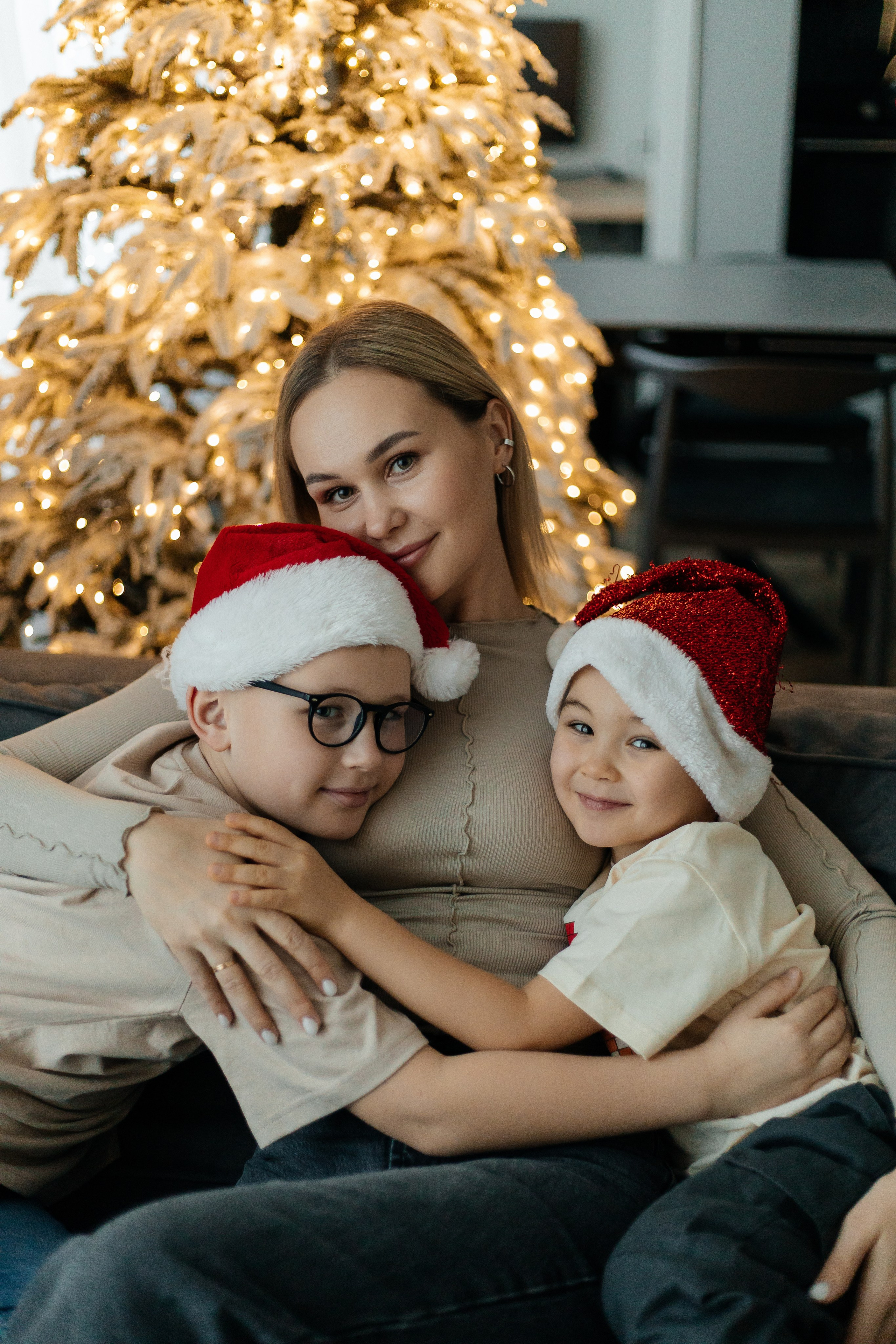 Под Новый год. Семейный фотограф Москва