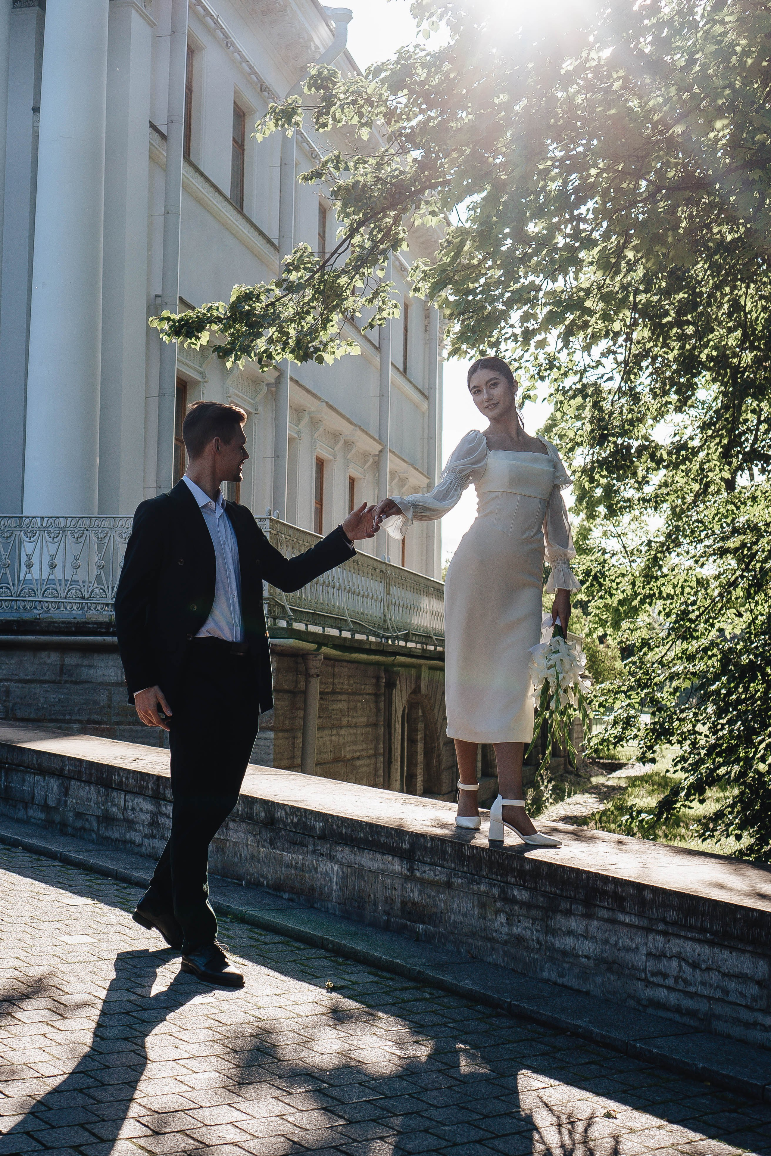 СВАДЕБНАЯ СЬЕМКА НА РАССВЕТЕ НА ЕЛАГИНОМ ОСТОРОВЕ. Профессиональный фотограф, Санкт-Петербург — Виктория Богомолова