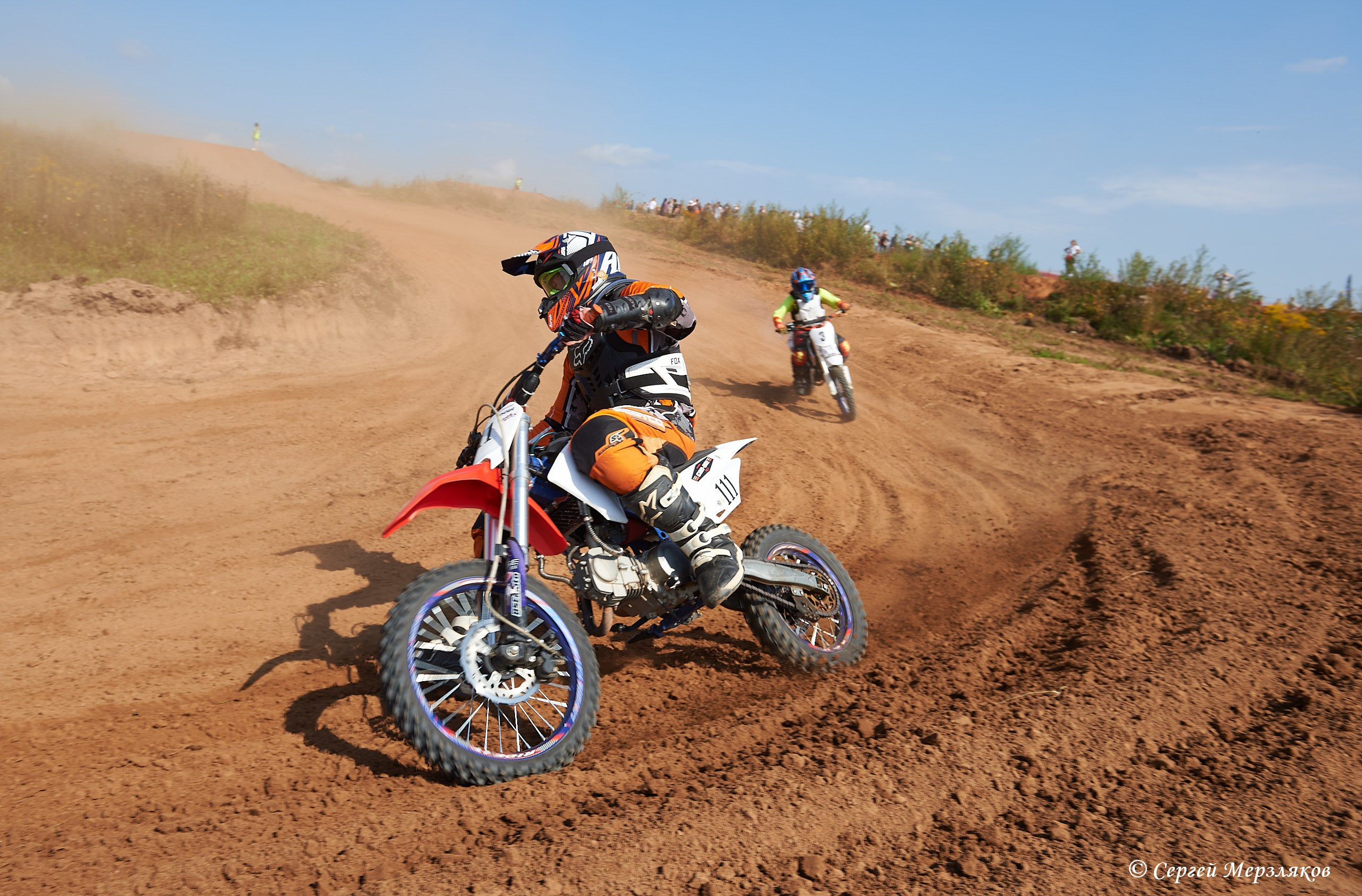 Мотокросс. Орловское. Ижевск. 25.08.2024. Спортивный репортажный фотограф в Ижевске Сергей Мерзляков